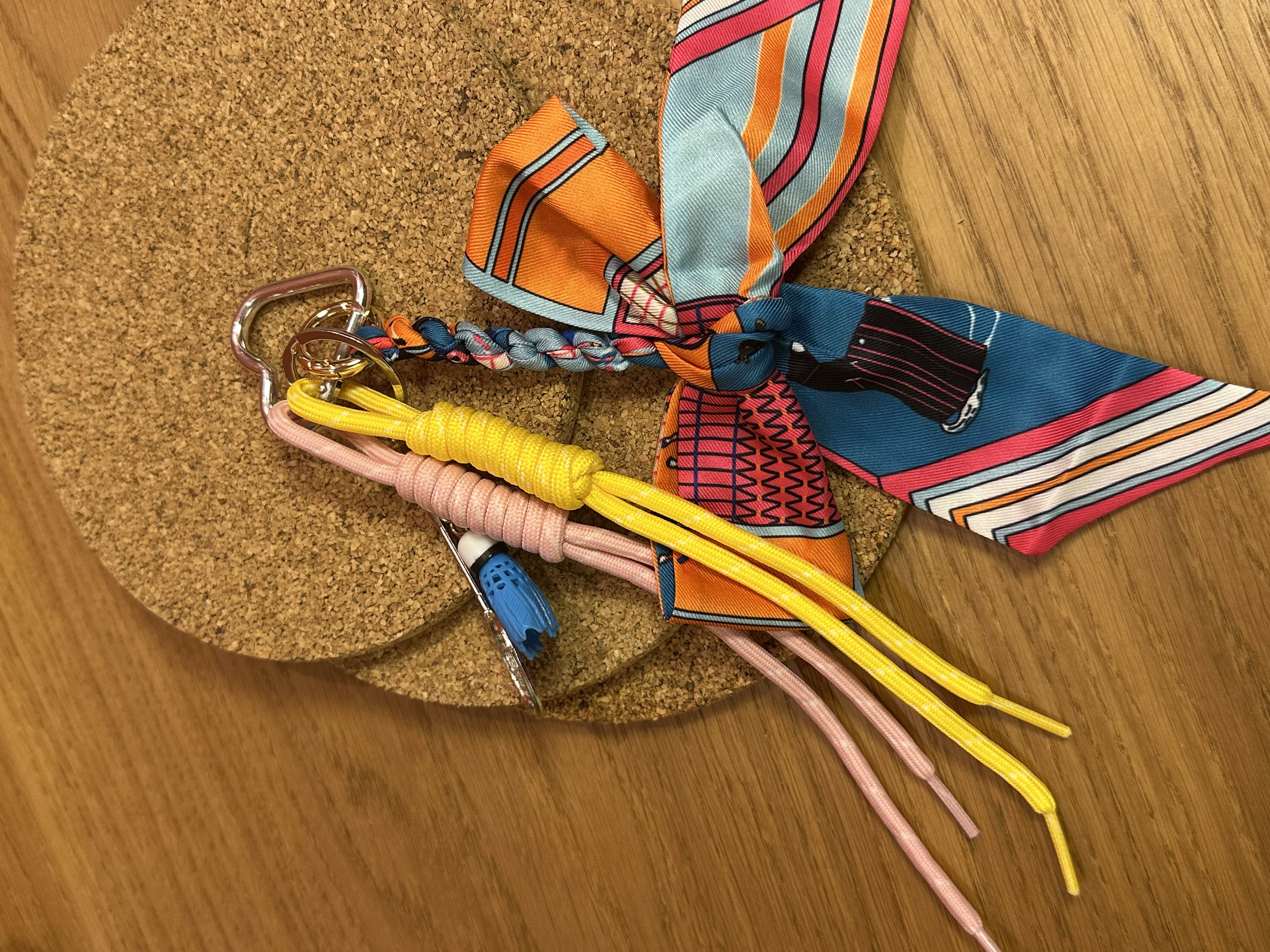 Fiyonk Fular Charm - Mavi