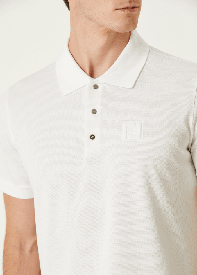 FF Logo Nakışlı Erkek Polo T-shirt