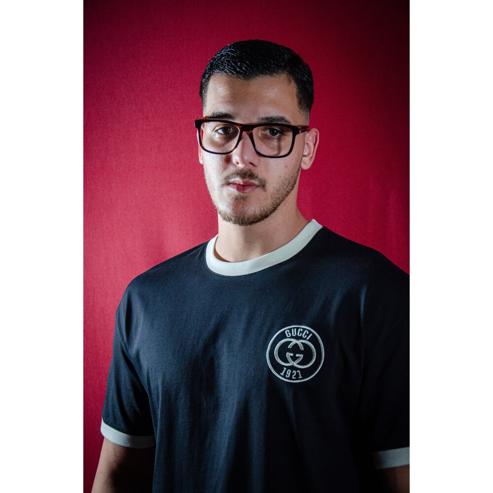 1921 Nakış Logo Siyah Erkek T-shirt NW