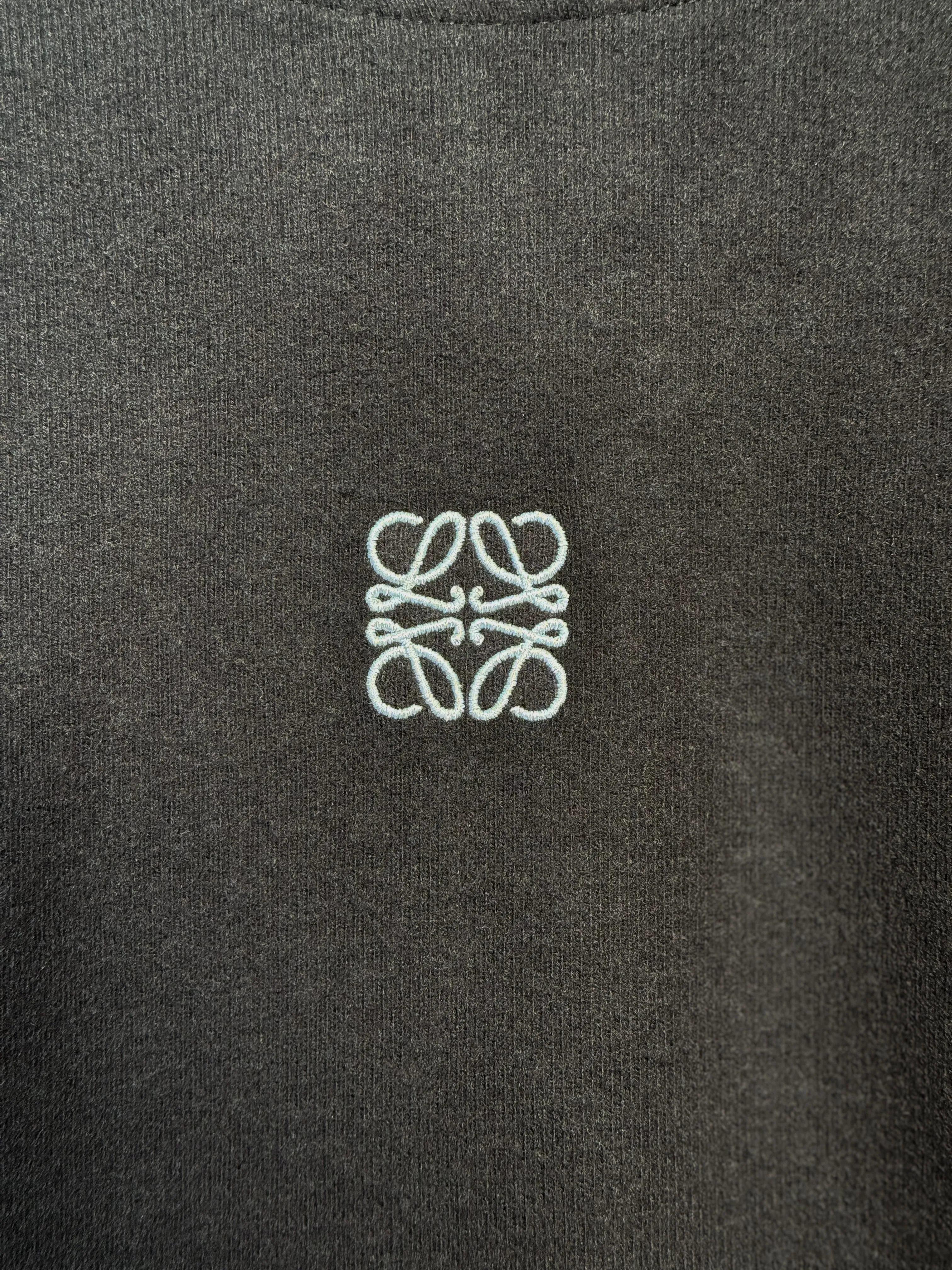 Kadife Kumaş Logo Detaylı Erkek Sweatshirt