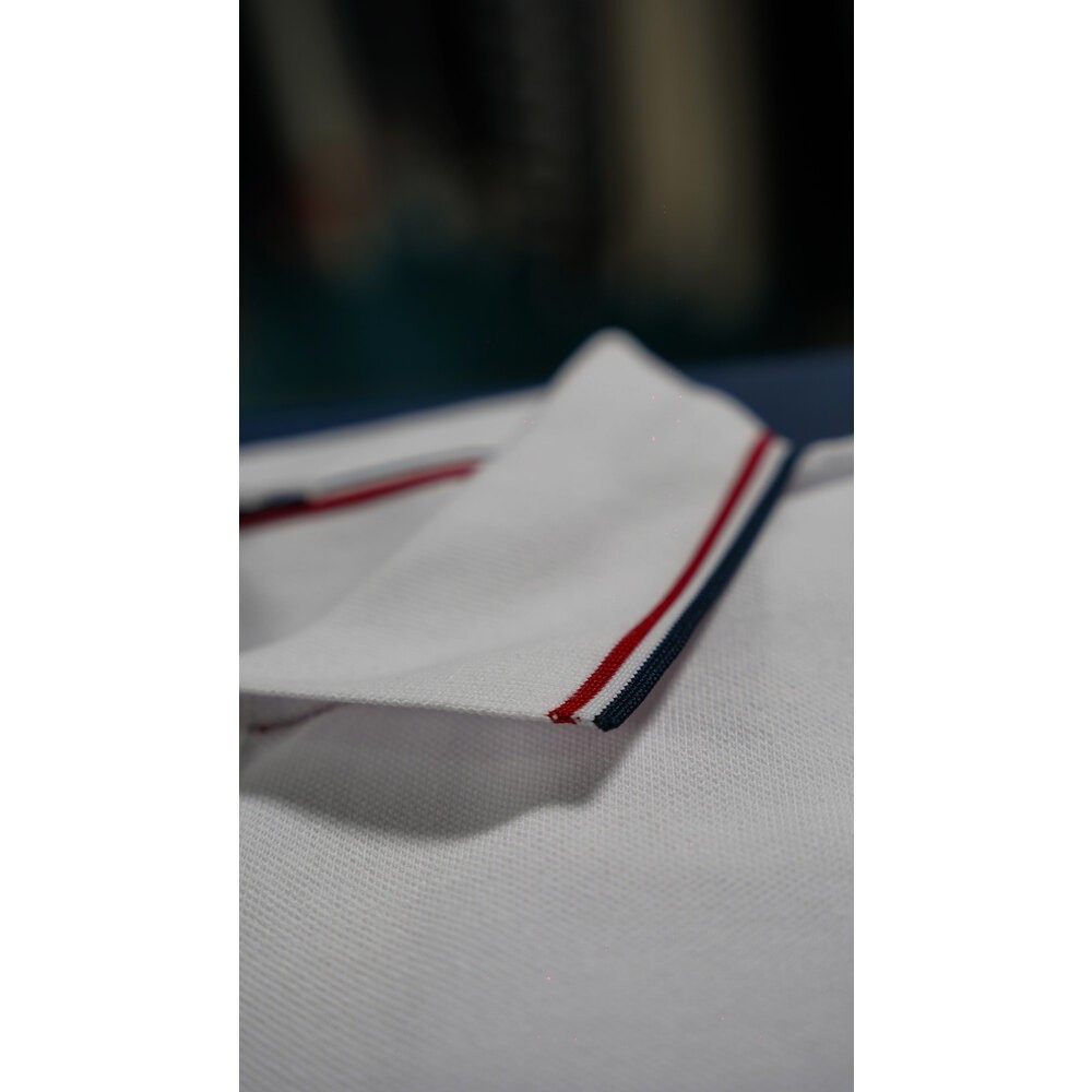Klasik Logo Beyaz Erkek Polo Yaka