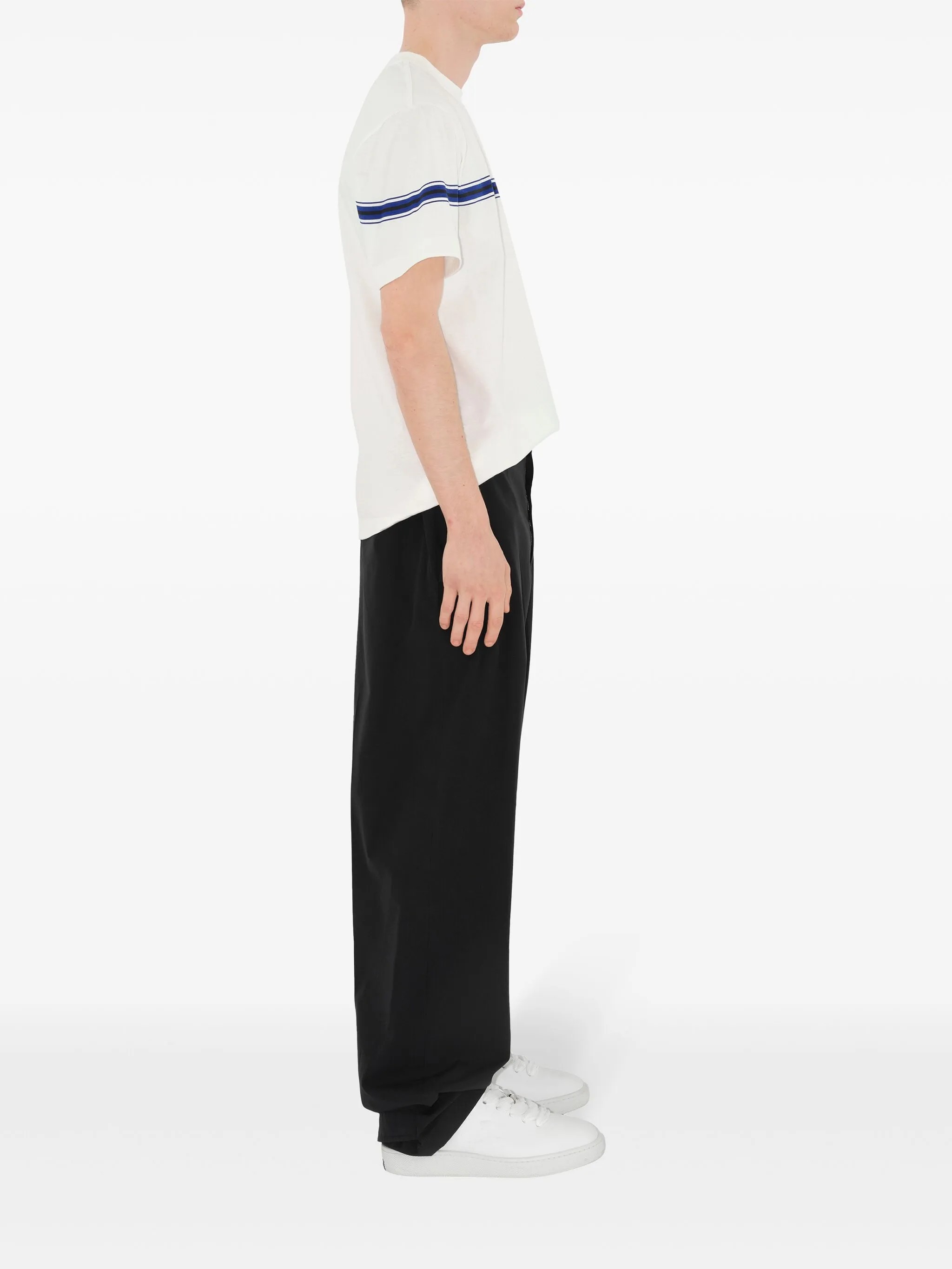 Erkek Nakış Logo Detaylı T-shirt NW