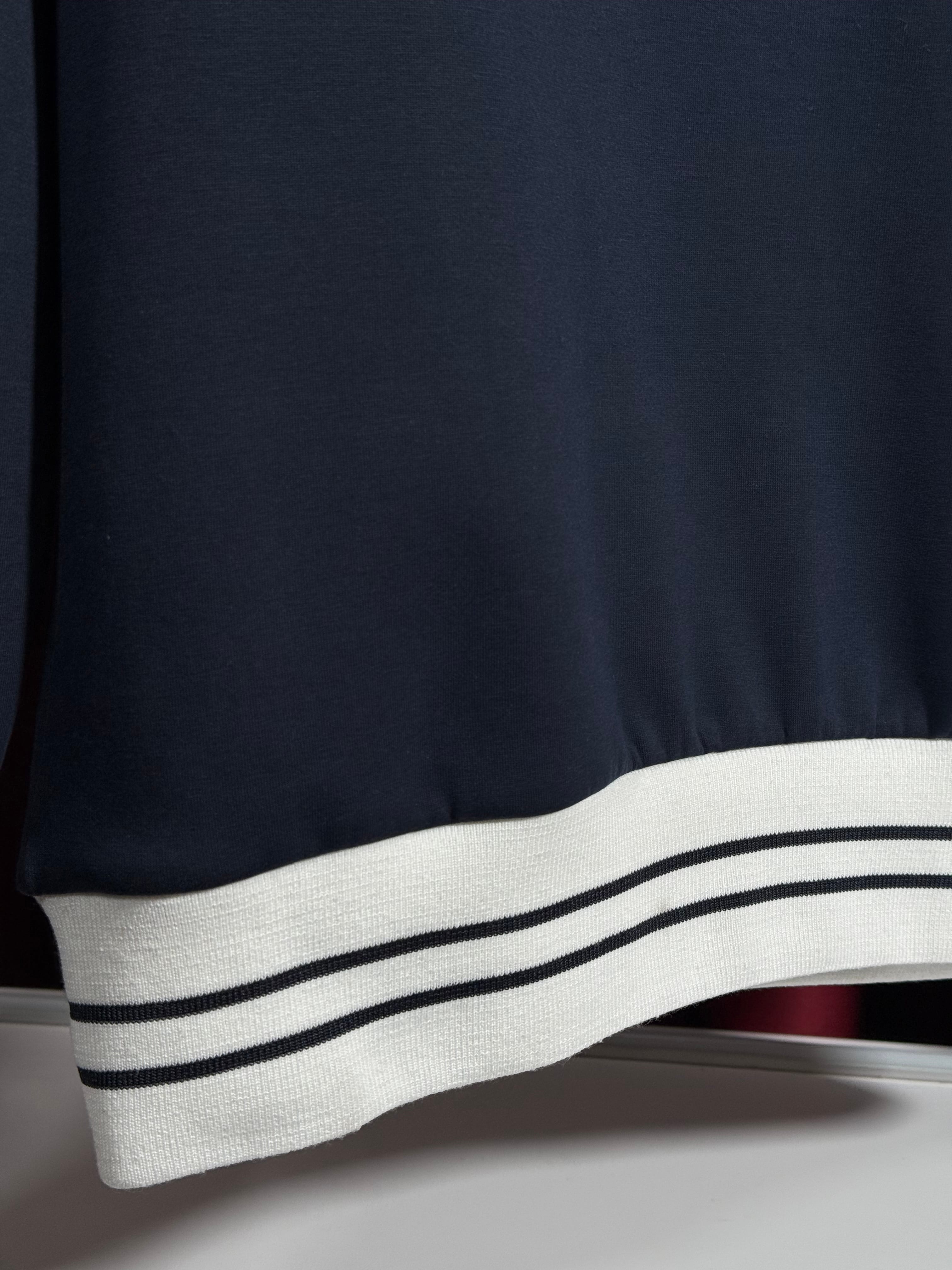 1921 Nakış Logo Detaylı Lacivert Erkek Sweatshirt
