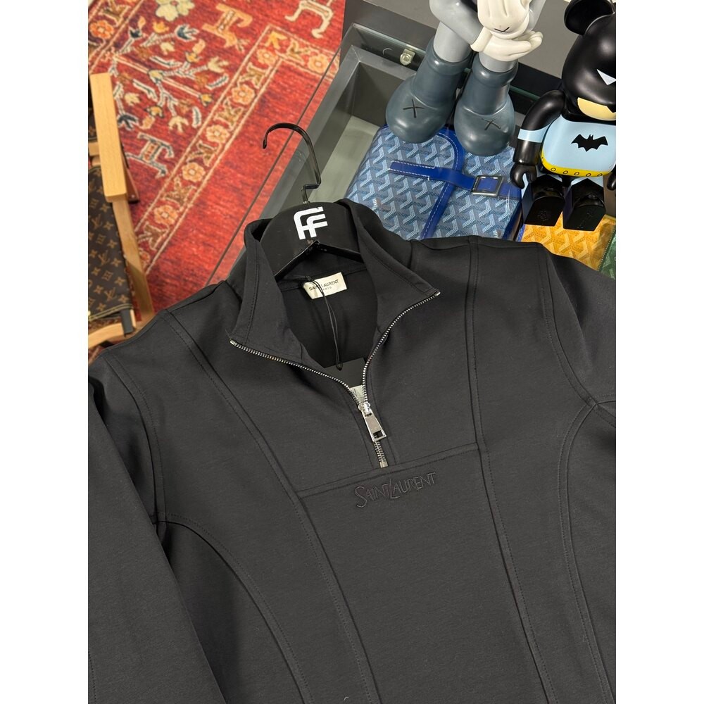 Yarım Fermuarlı Erkek Sweatshirt