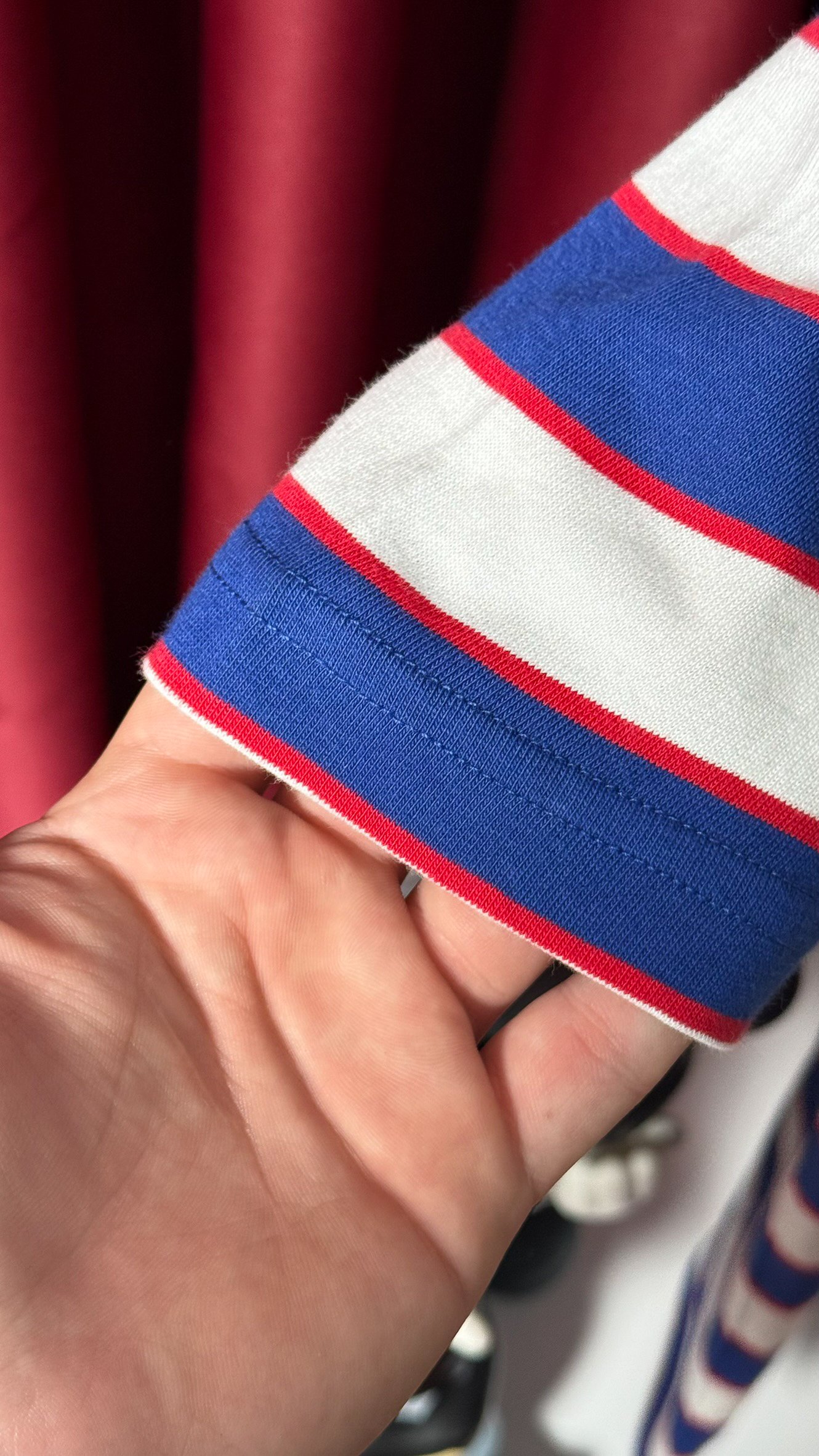 Logo Detaylı Yatay Çizgili T-shirt