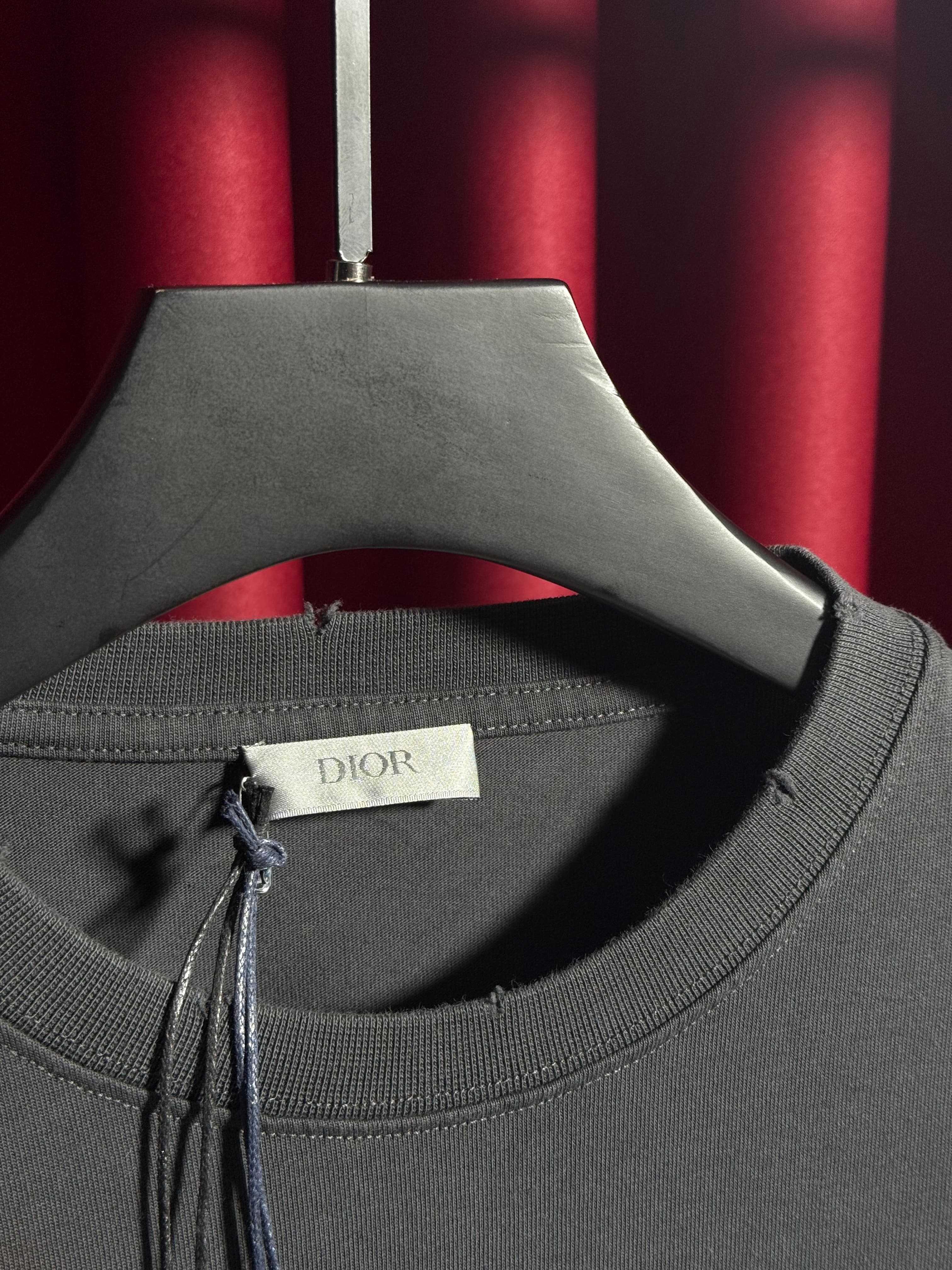 Sırt Logo Detaylı Oversize Antrasit Erkek T-shirt