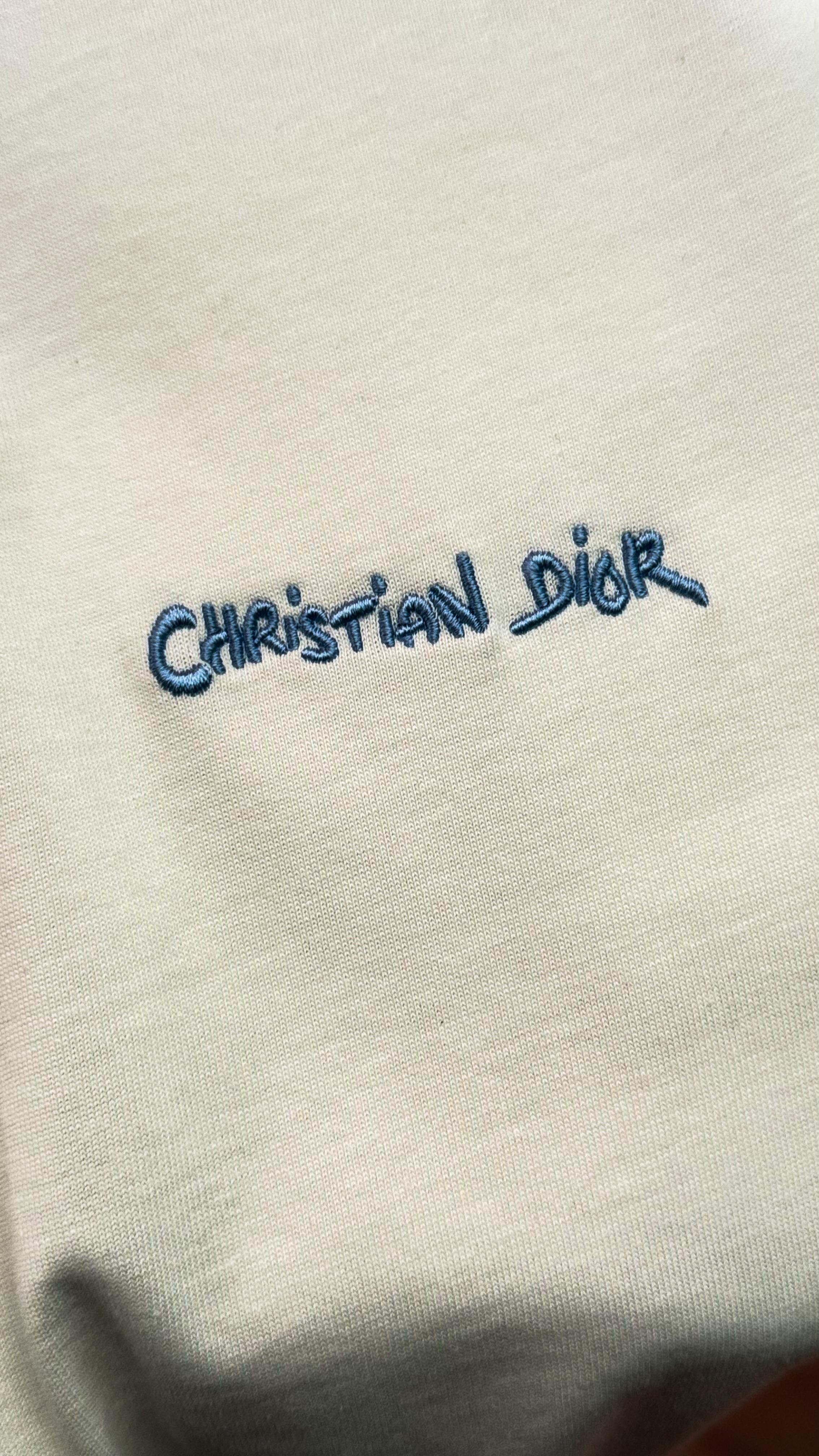 Nakış Logo Detaylı Beyaz Erkek T-shirt