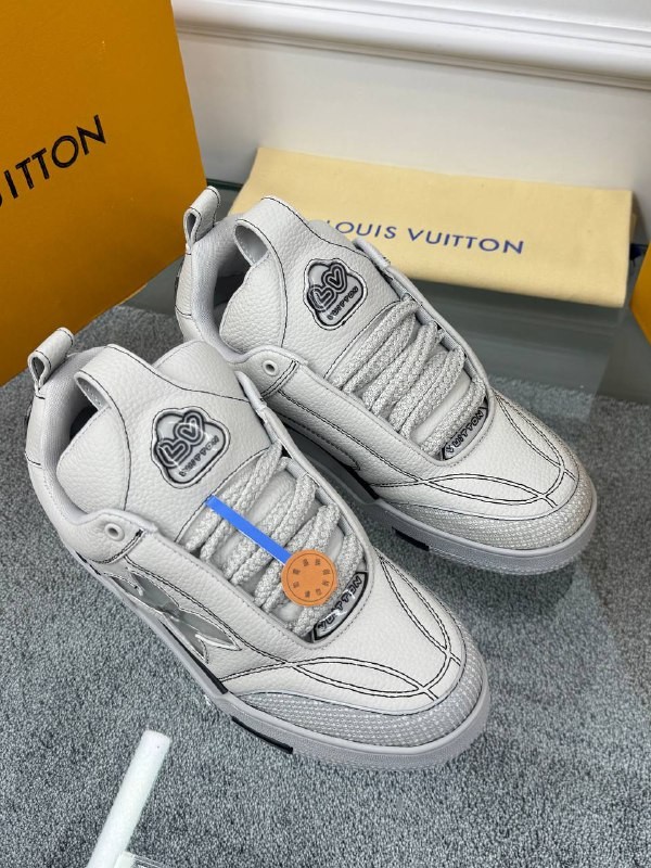 Logo Detaylı Beyaz Erkek Deri Sneaker