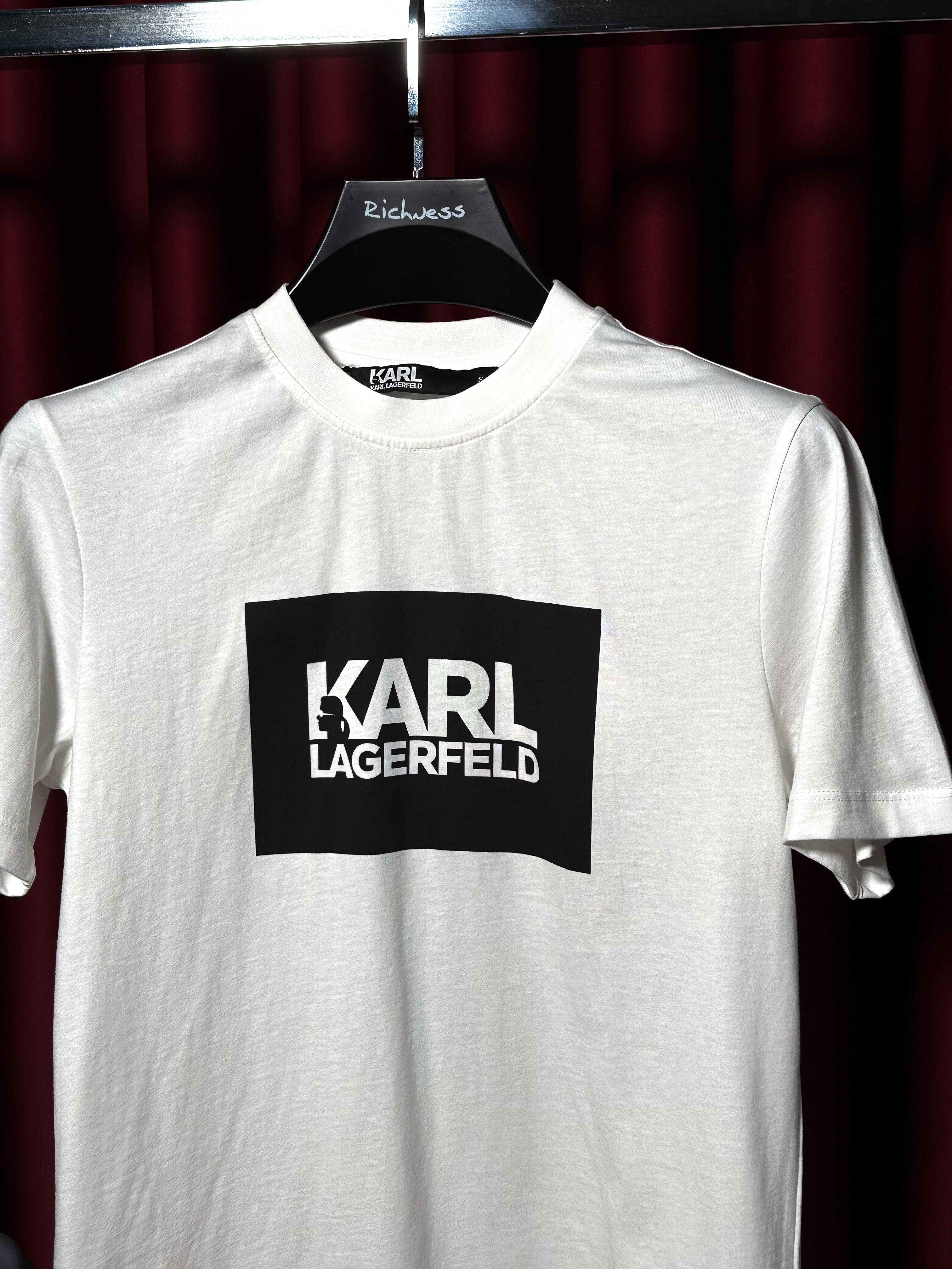 Logo Baskılı Beyaz Erkek T-shirt