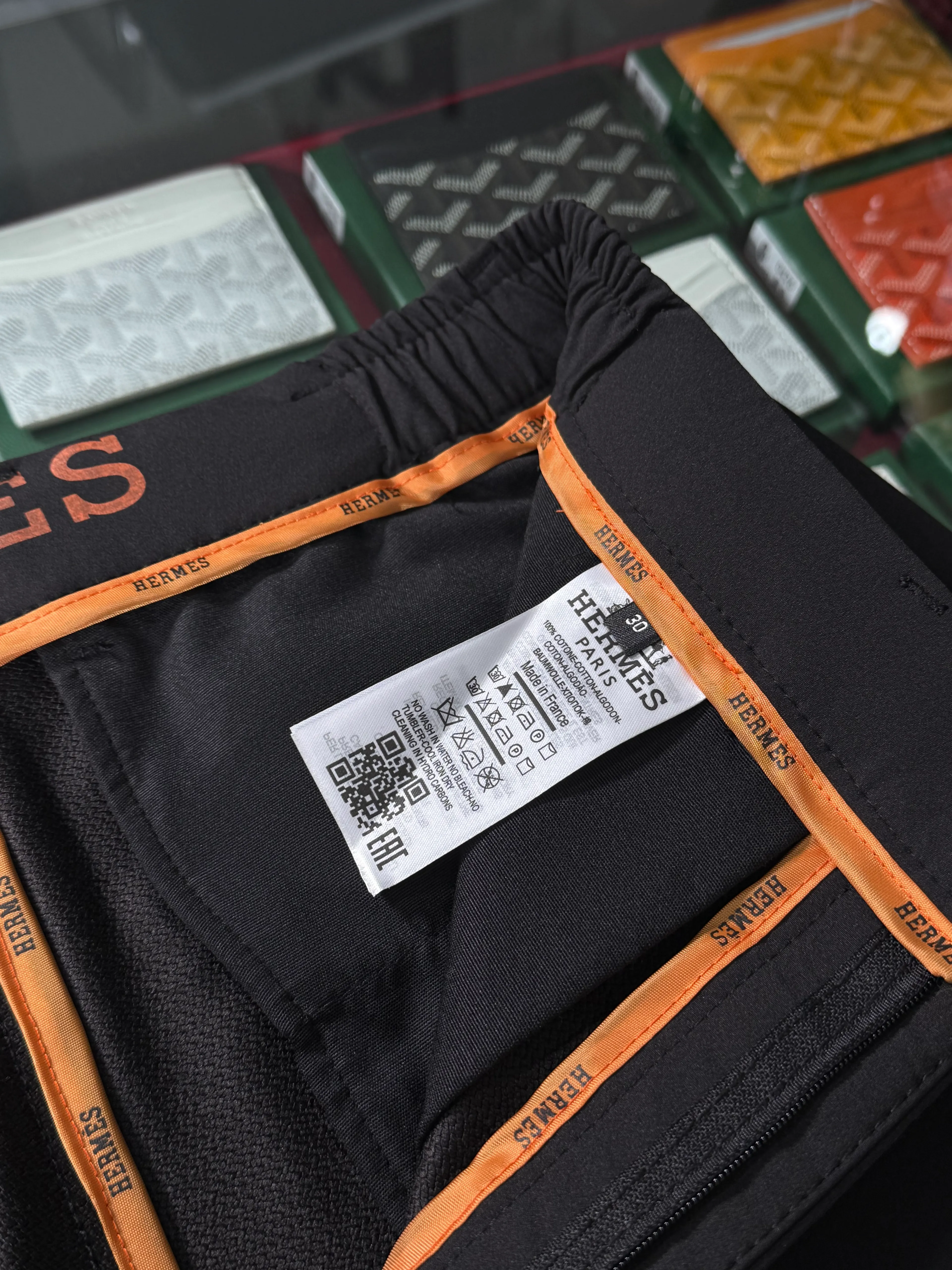 İthal Siyah Jogger Pantalon