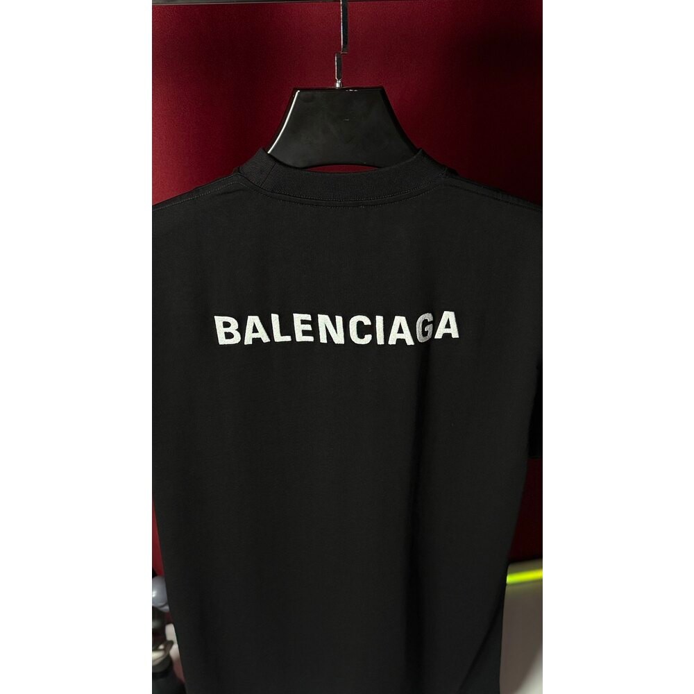 Logo Nakış İşlemeli Oversize Erkek T-shirt NW