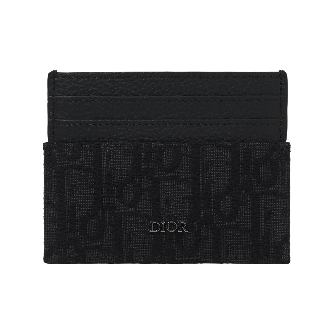 Monogram Desenli Deri Kartlık