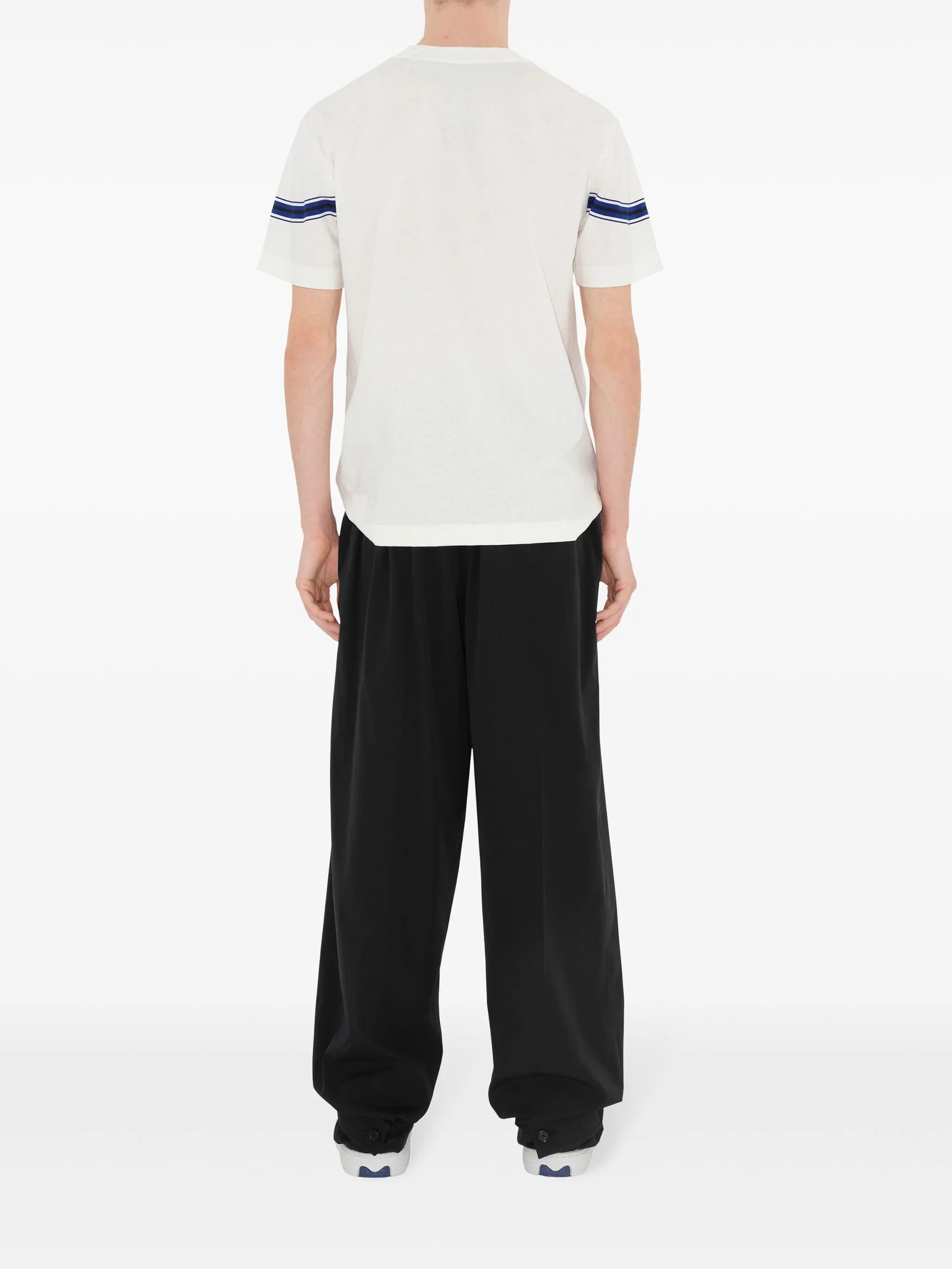 Erkek Nakış Logo Detaylı T-shirt NW