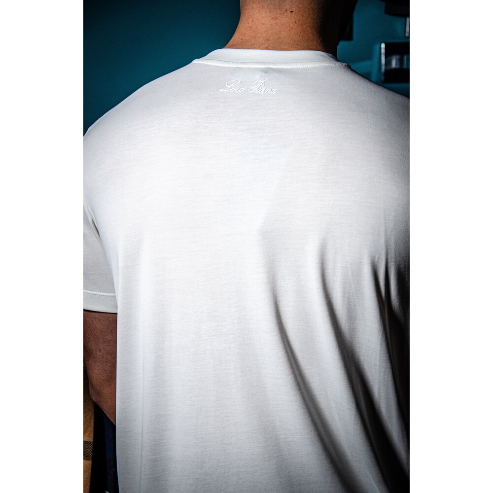 Merserize Beyaz Erkek T-shirt NW