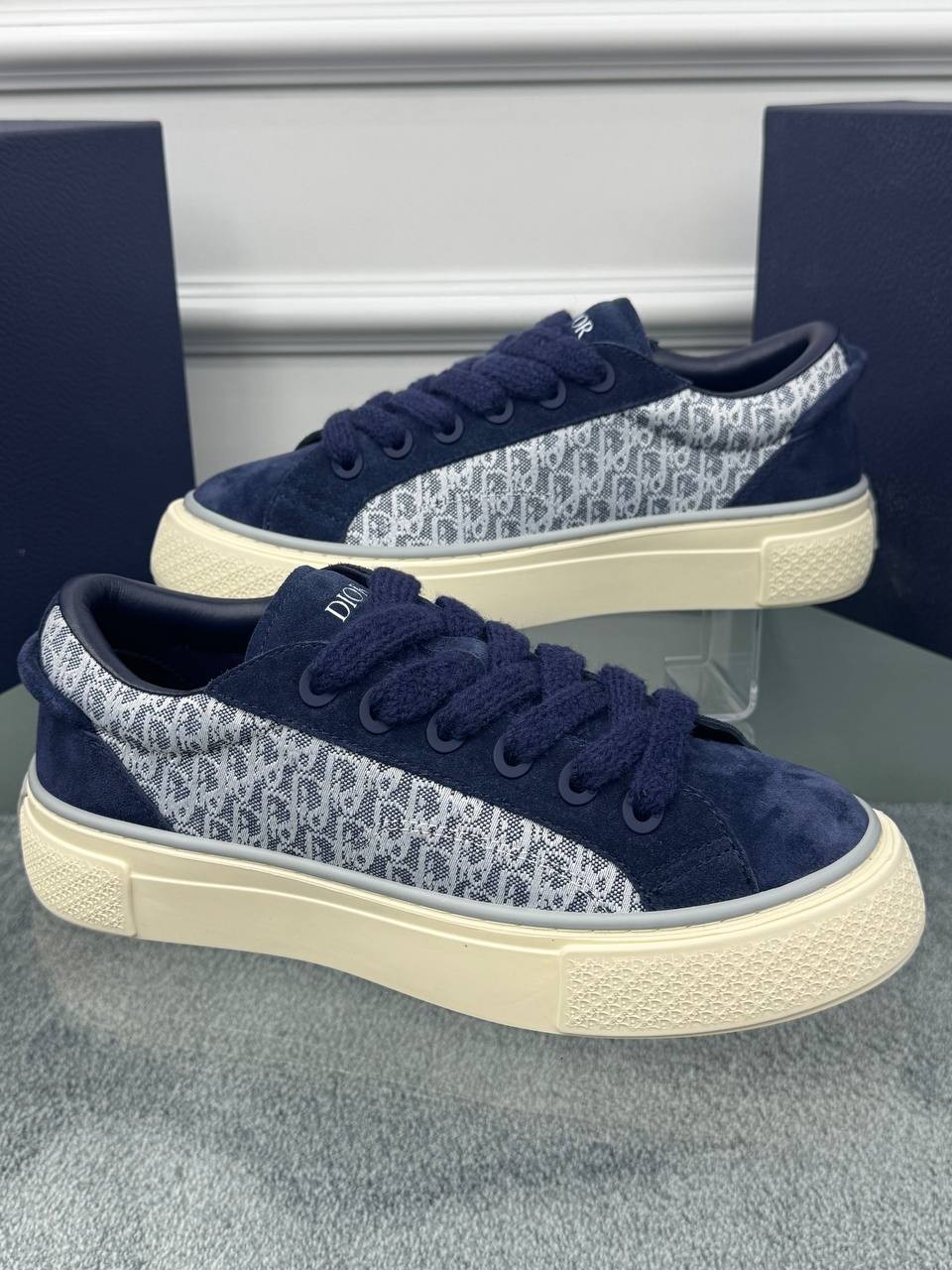 Nubuk Lacivert Erkek Sneaker