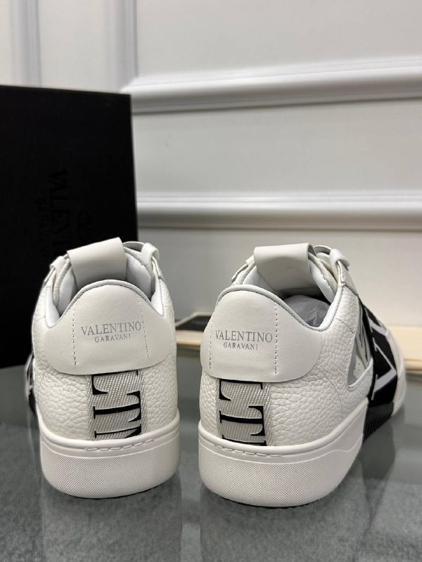 Logo Detaylı Beyaz Erkek Deri Sneaker