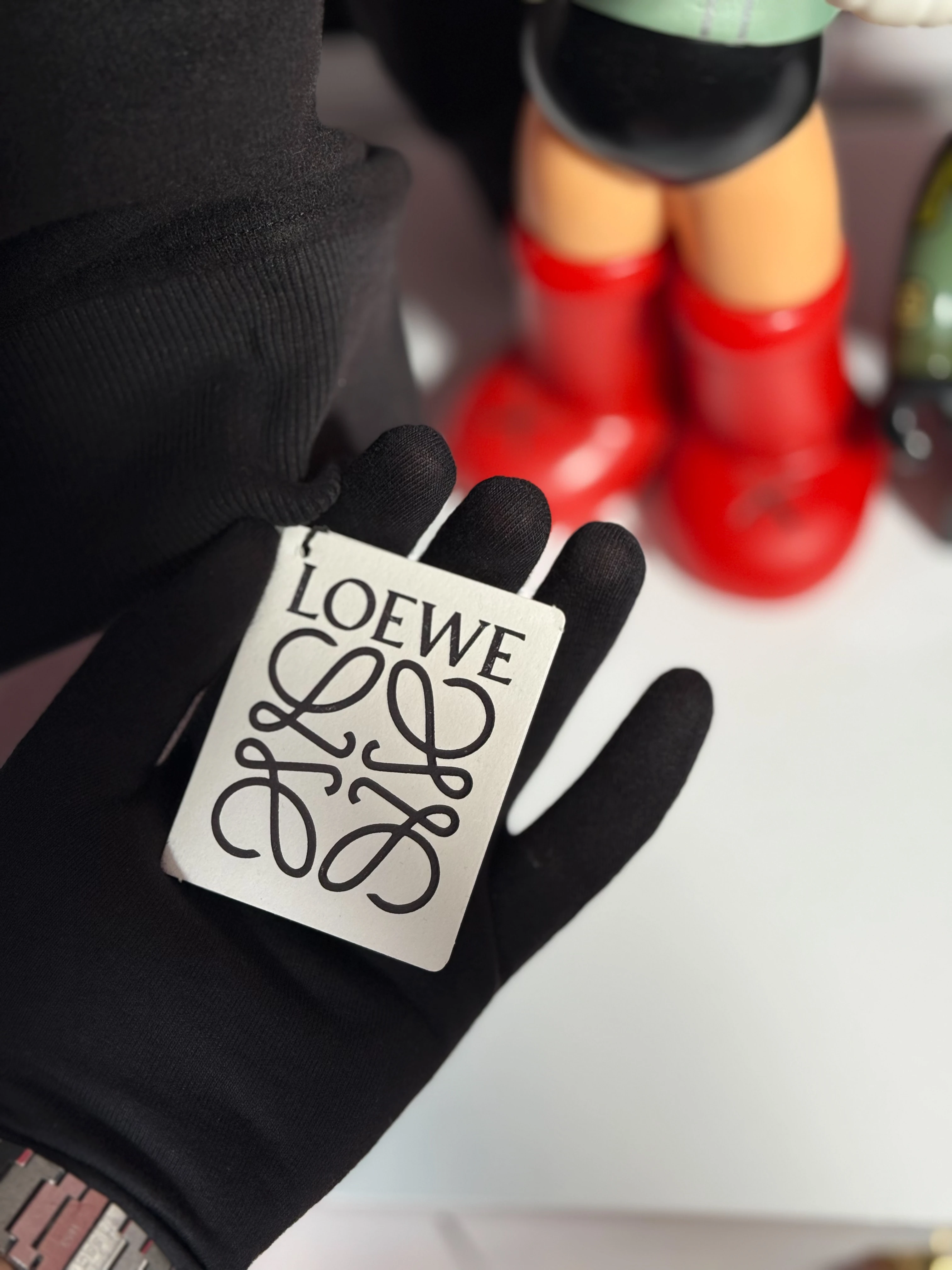 Kadife Kumaş Logo Detaylı Erkek Sweatshirt