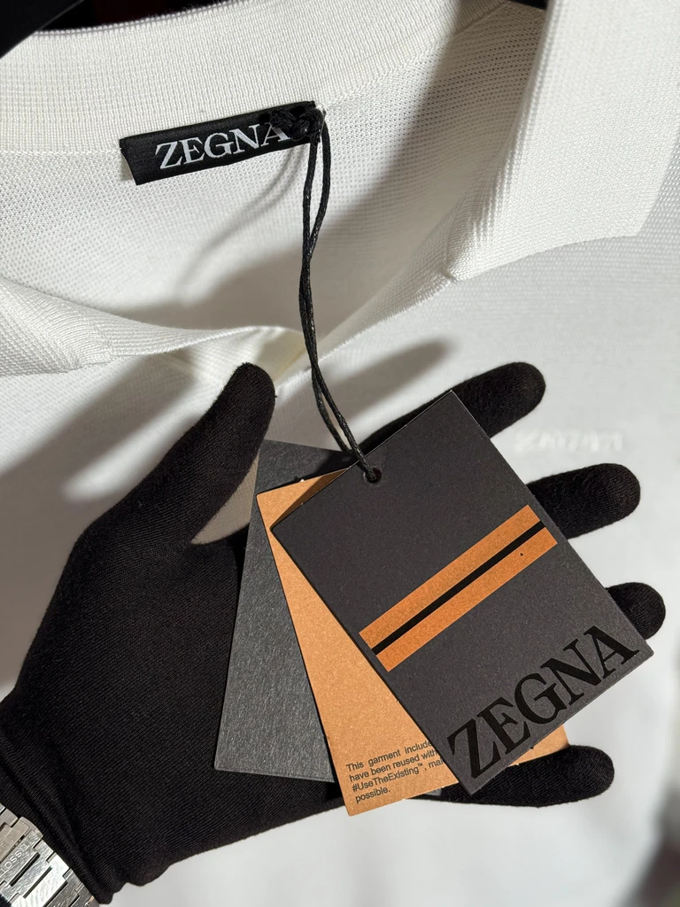 Polo Yaka Beyaz Erkek Triko