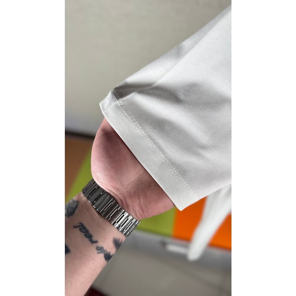 Logo Nakış Detaylı Erkek T-shirt NW
