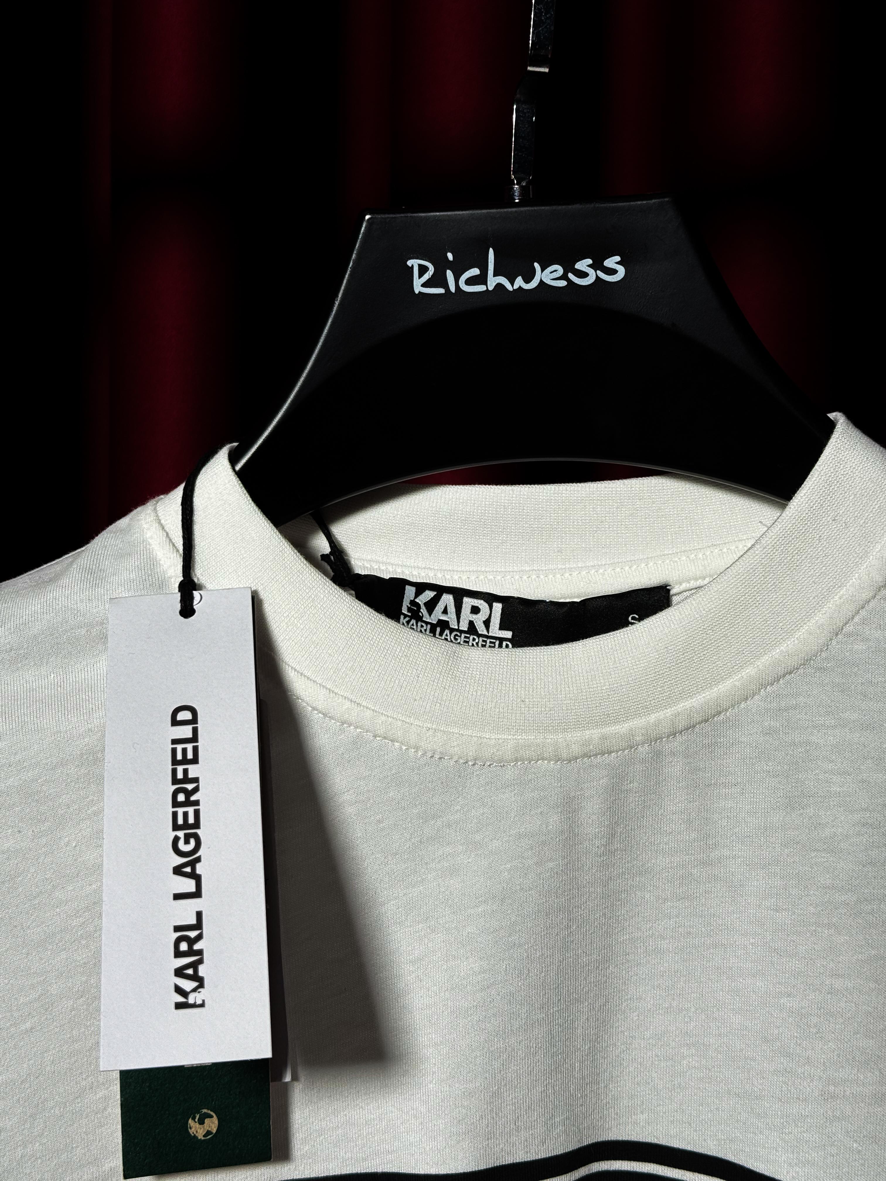 Logo Baskılı Beyaz Erkek T-shirt