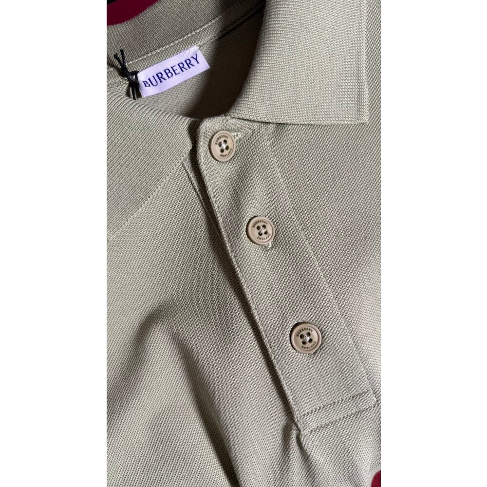 Yeşil Logo Detaylı Erkek Polo T-shirt NW