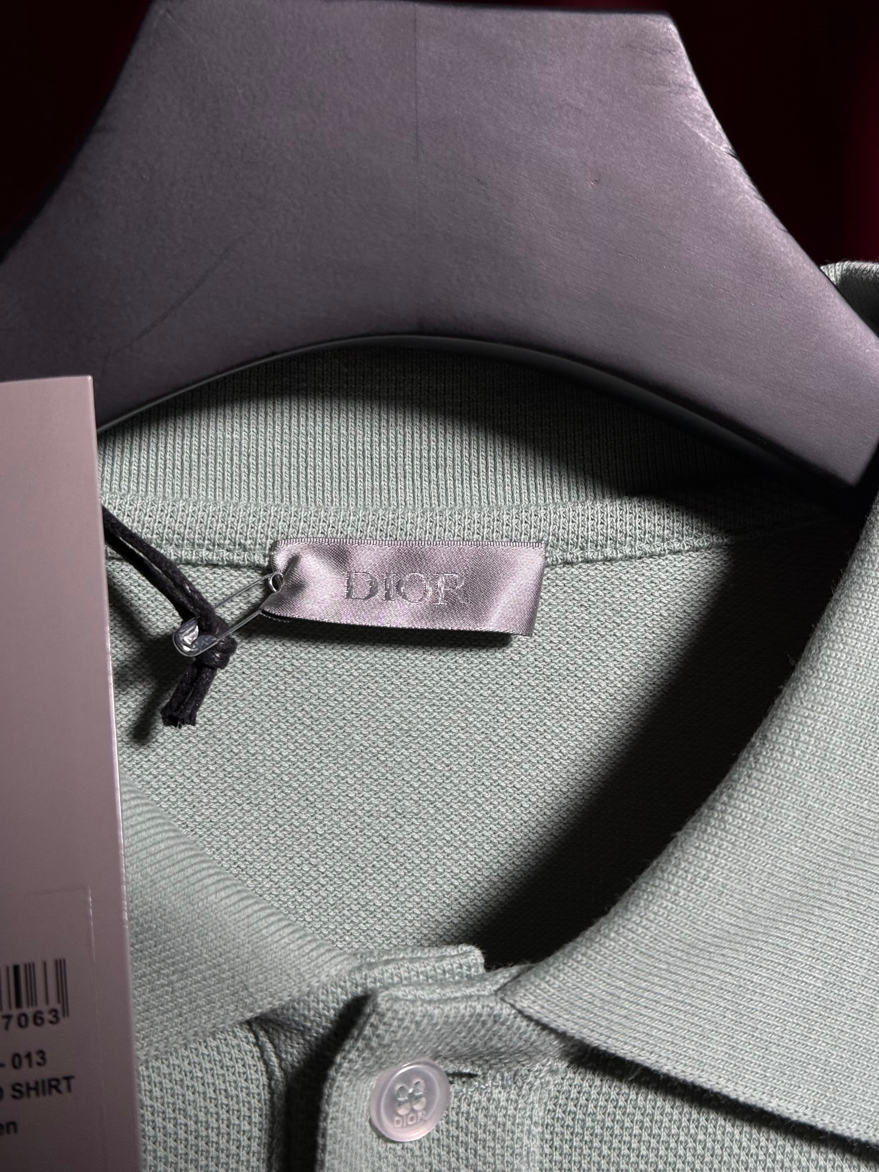 Nakış Logo Detaylı Mint Yeşili Polo Yaka T-shirt