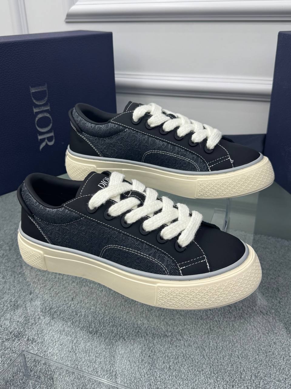 Nubuk Detaylı Siyah Erkek Sneaker