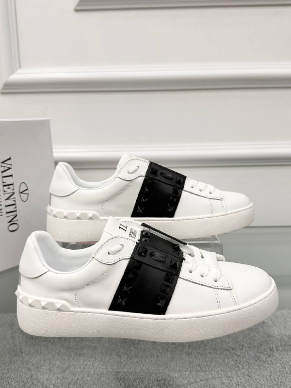 Taş Detaylı Beyaz Erkek Deri Sneaker