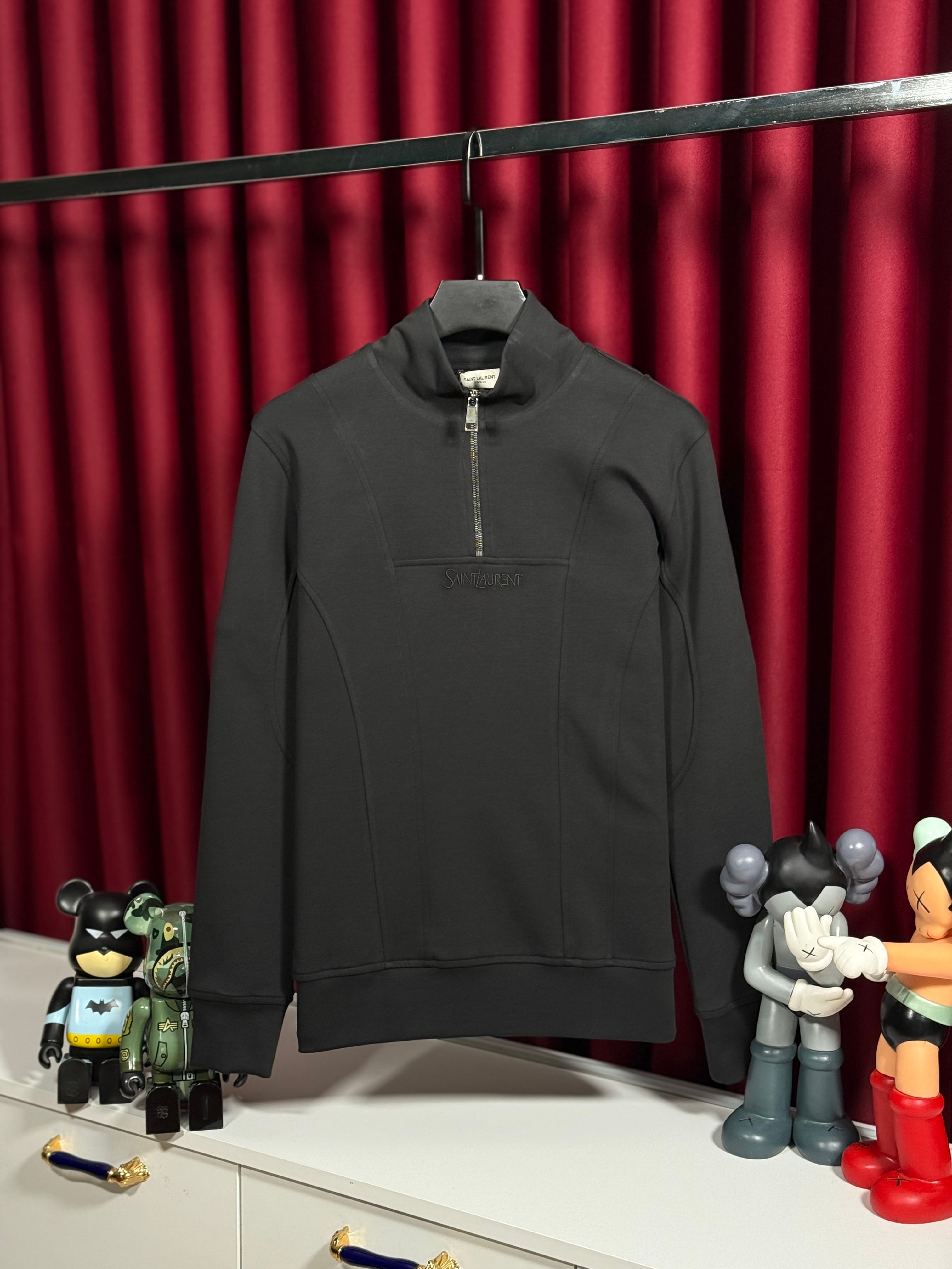 Yarım Fermuarlı Erkek Sweatshirt