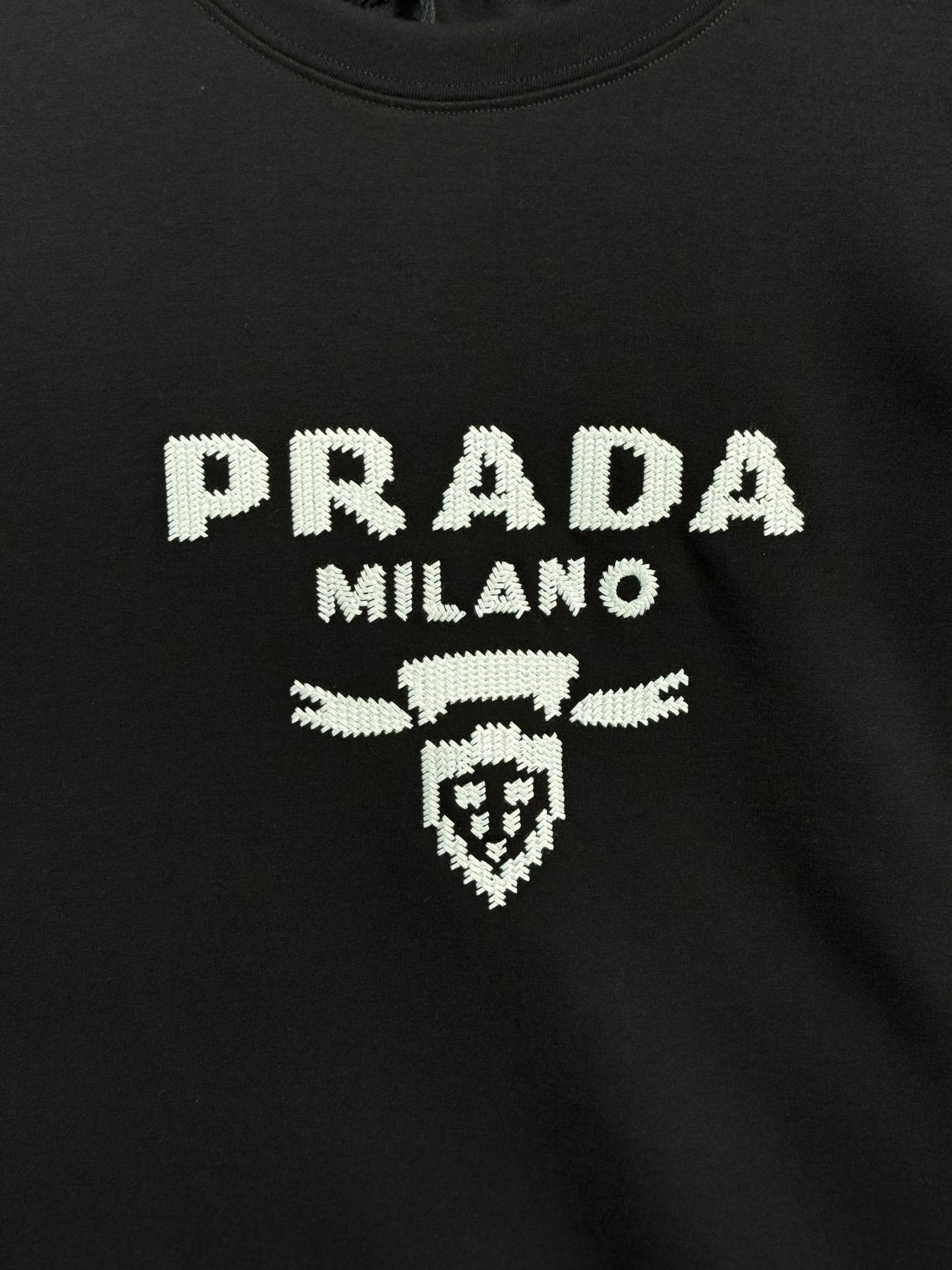 Nakış Logo İşlemeli Erkek Sweatshirt