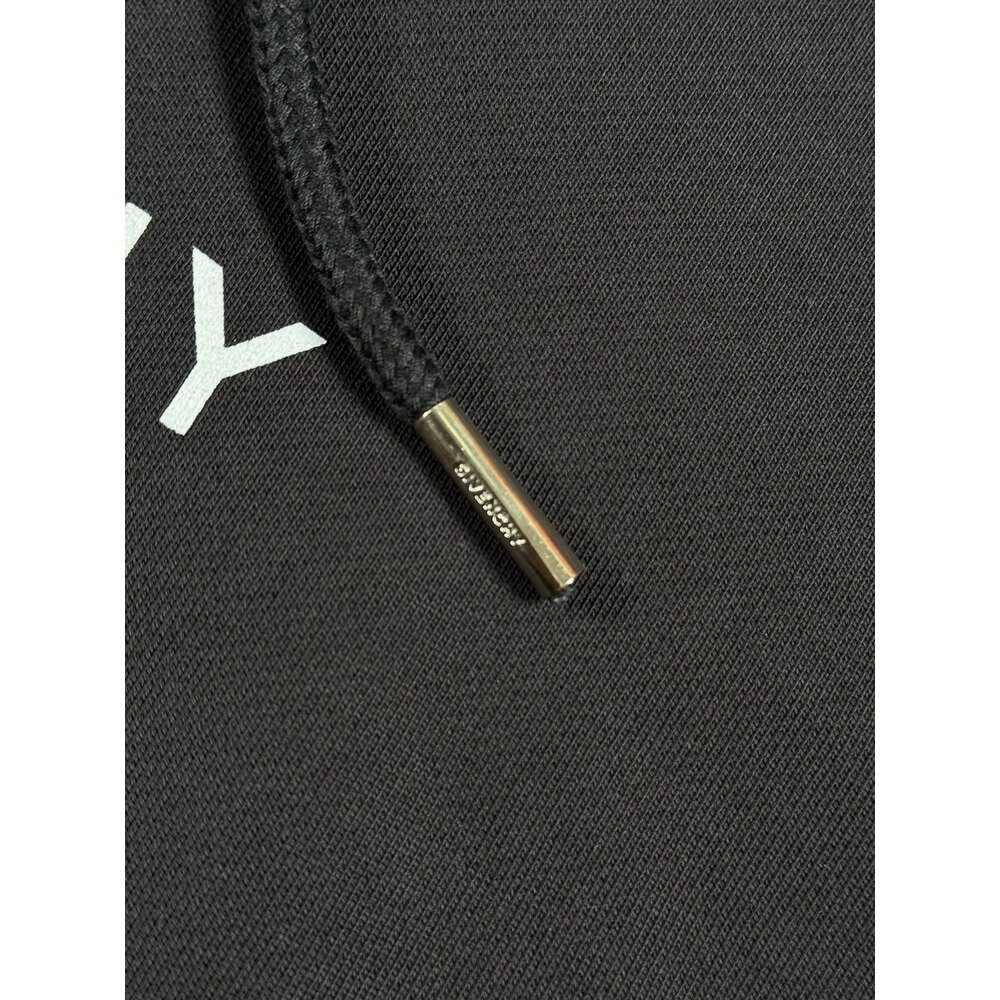 Logo Baskılı Erkek Kapşonlu Sweatshirt