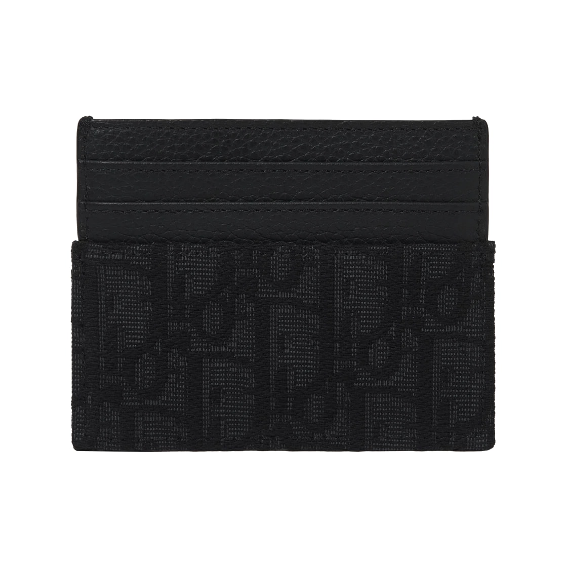 Monogram Desenli Deri Kartlık