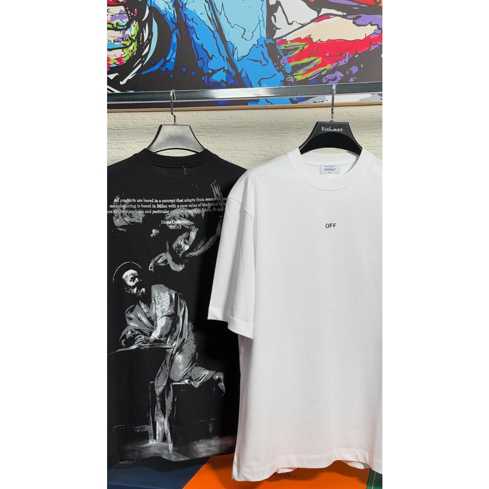 Arka Baskı Detaylı Beyaz Erkek T-shirt