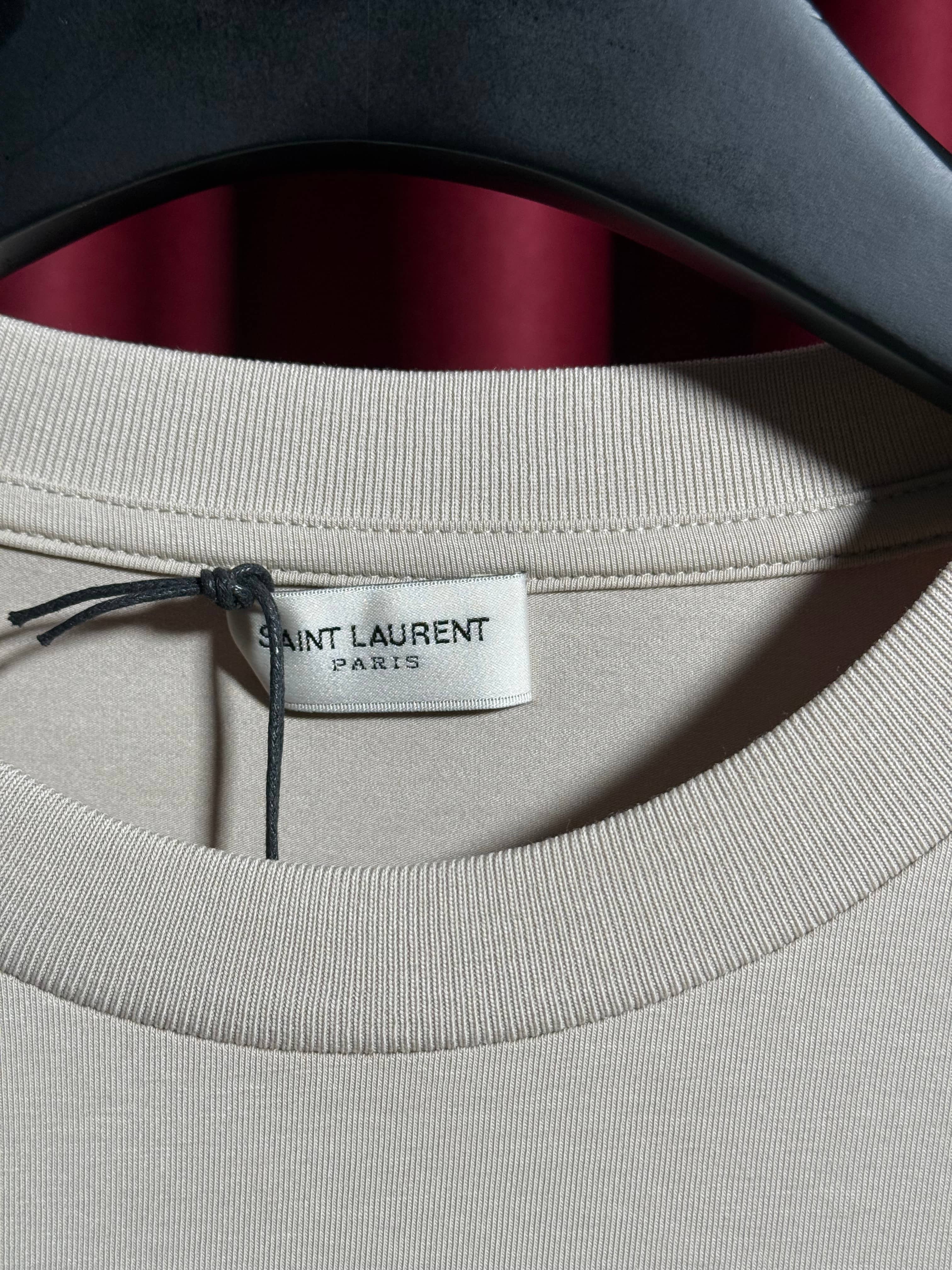 Nakış Logo Detaylı Bej Erkek T-shirt