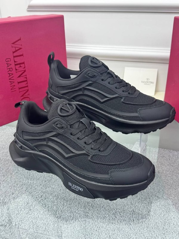 TrueAct Siyah Deri Erkek Sneaker