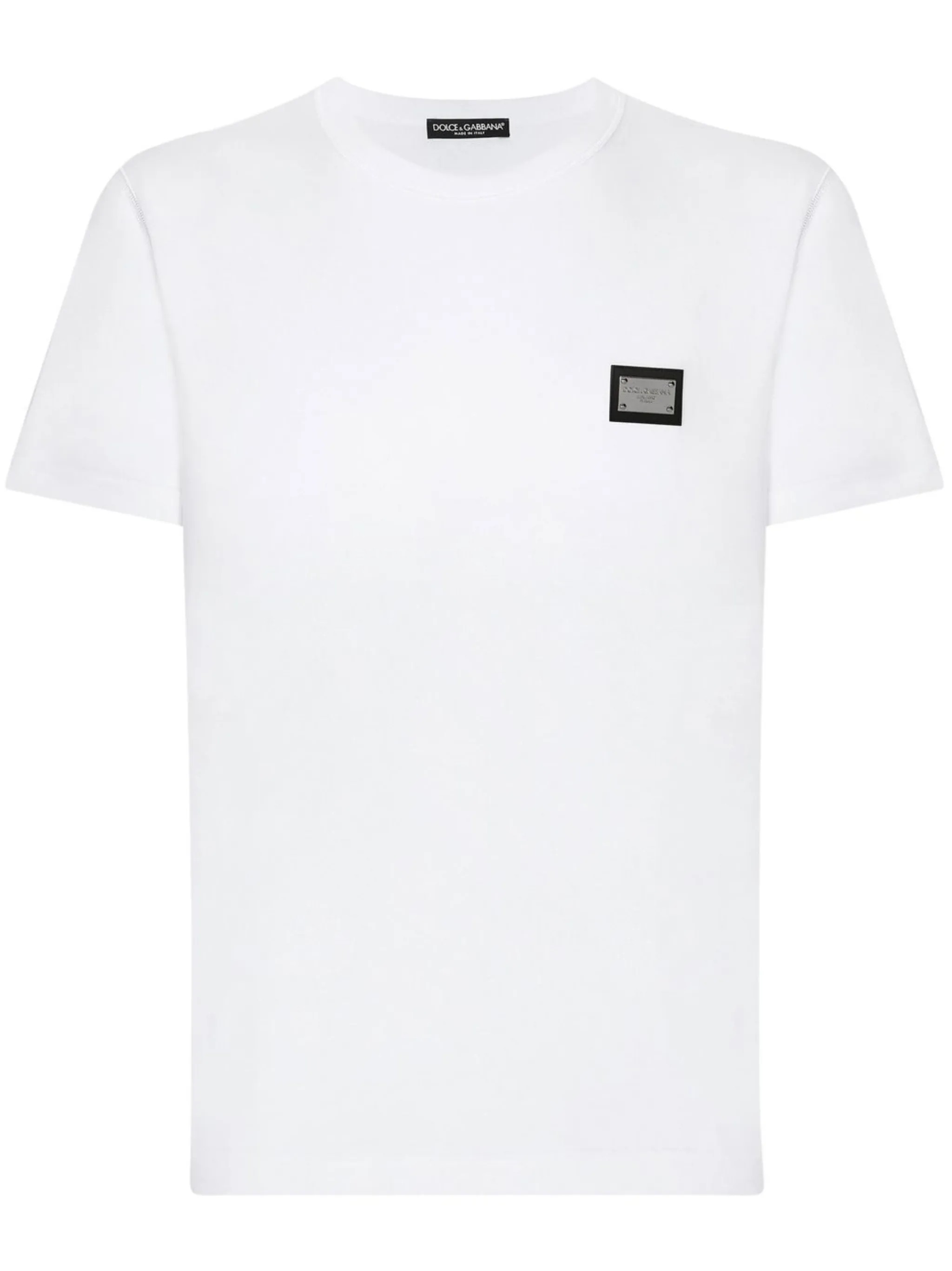 Metal Plaka Logo Detaylı Erkek T-shirt NW