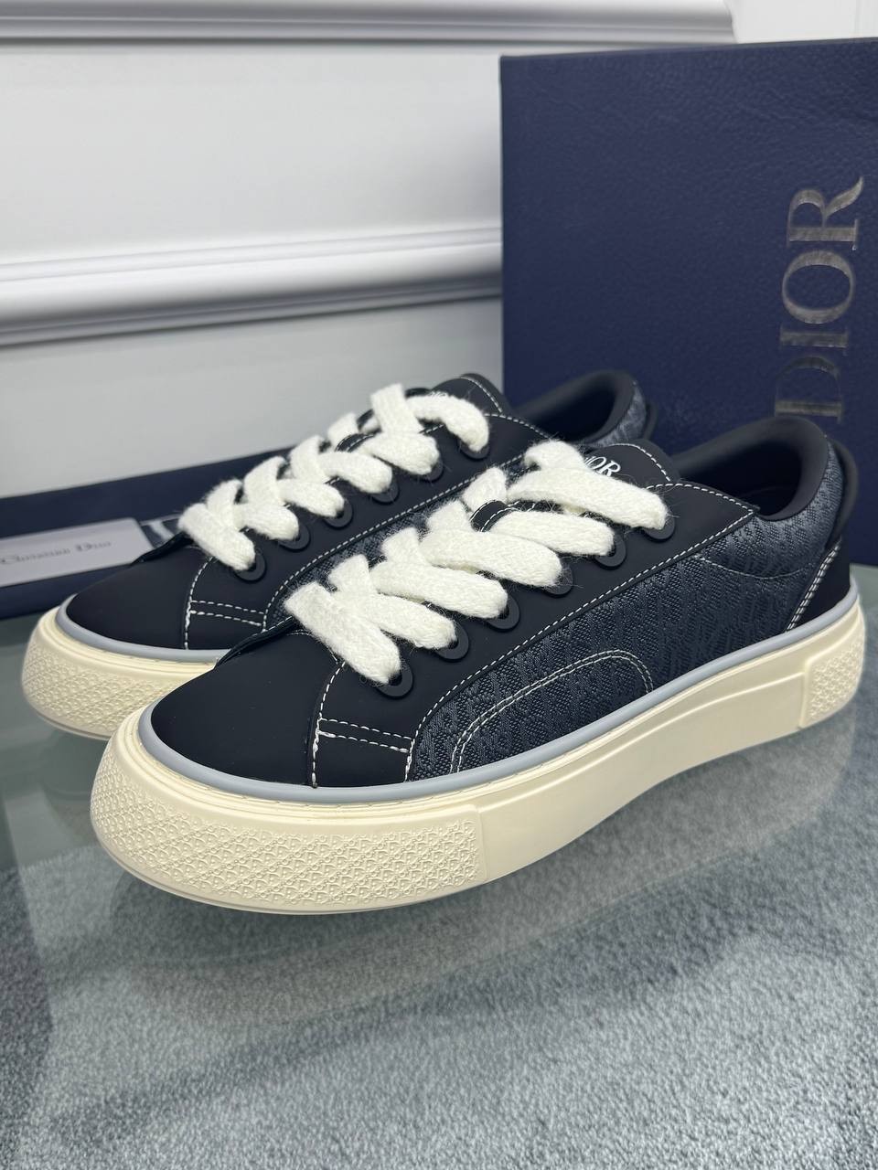 Nubuk Detaylı Siyah Erkek Sneaker