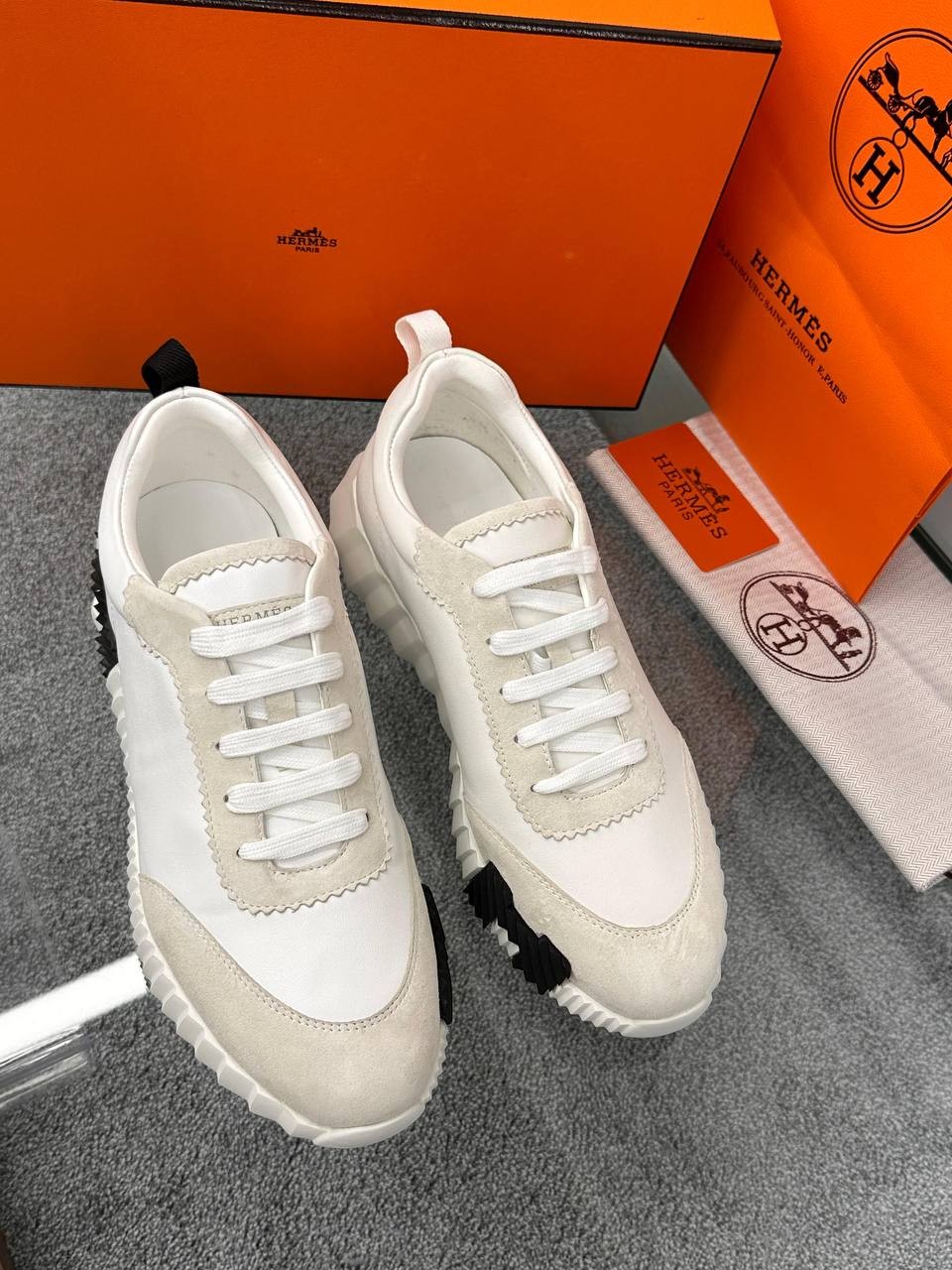 Logo Detaylı Beyaz Erkek Sneaker