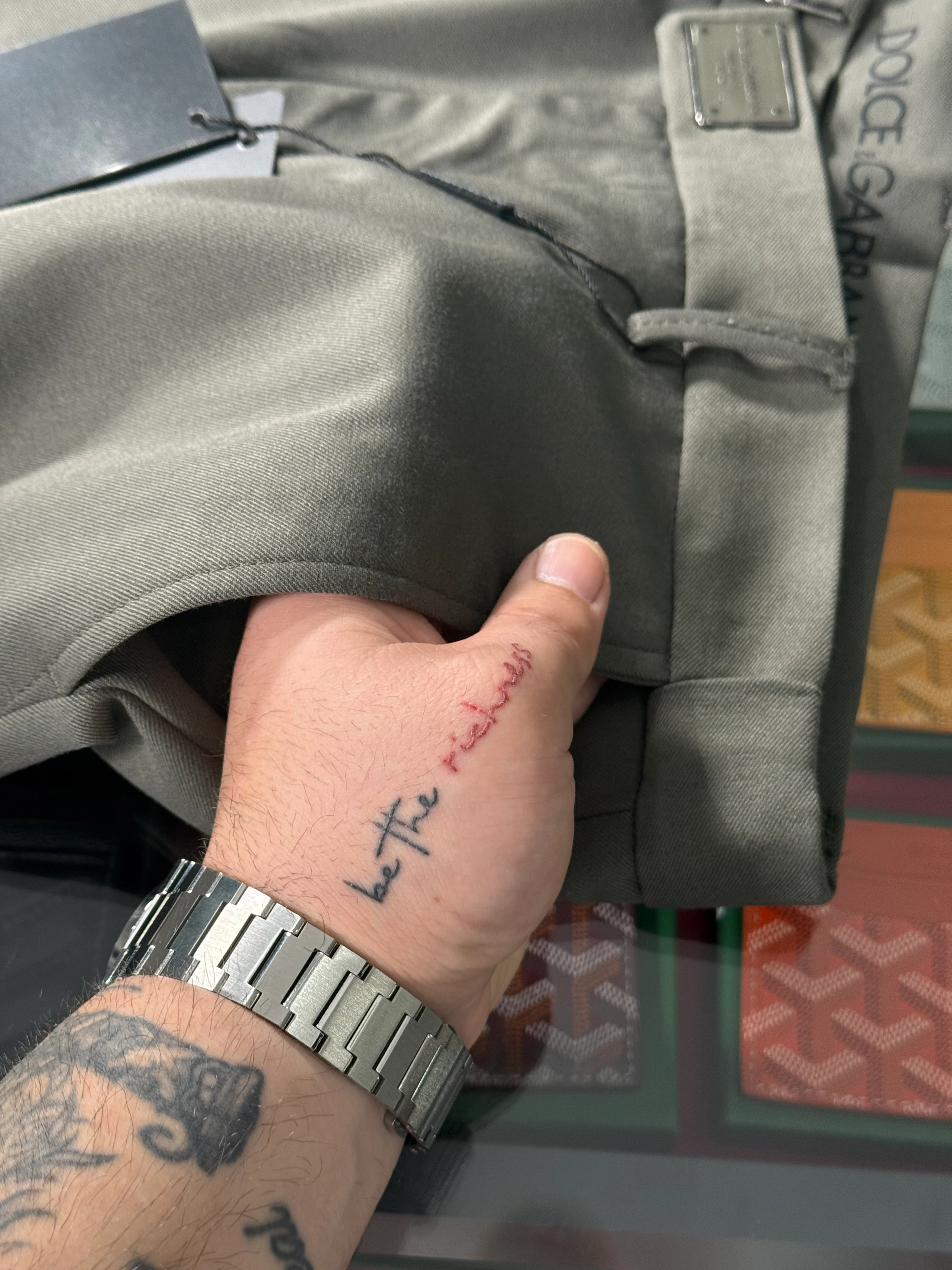 İthal Haki Jogger Pantalon