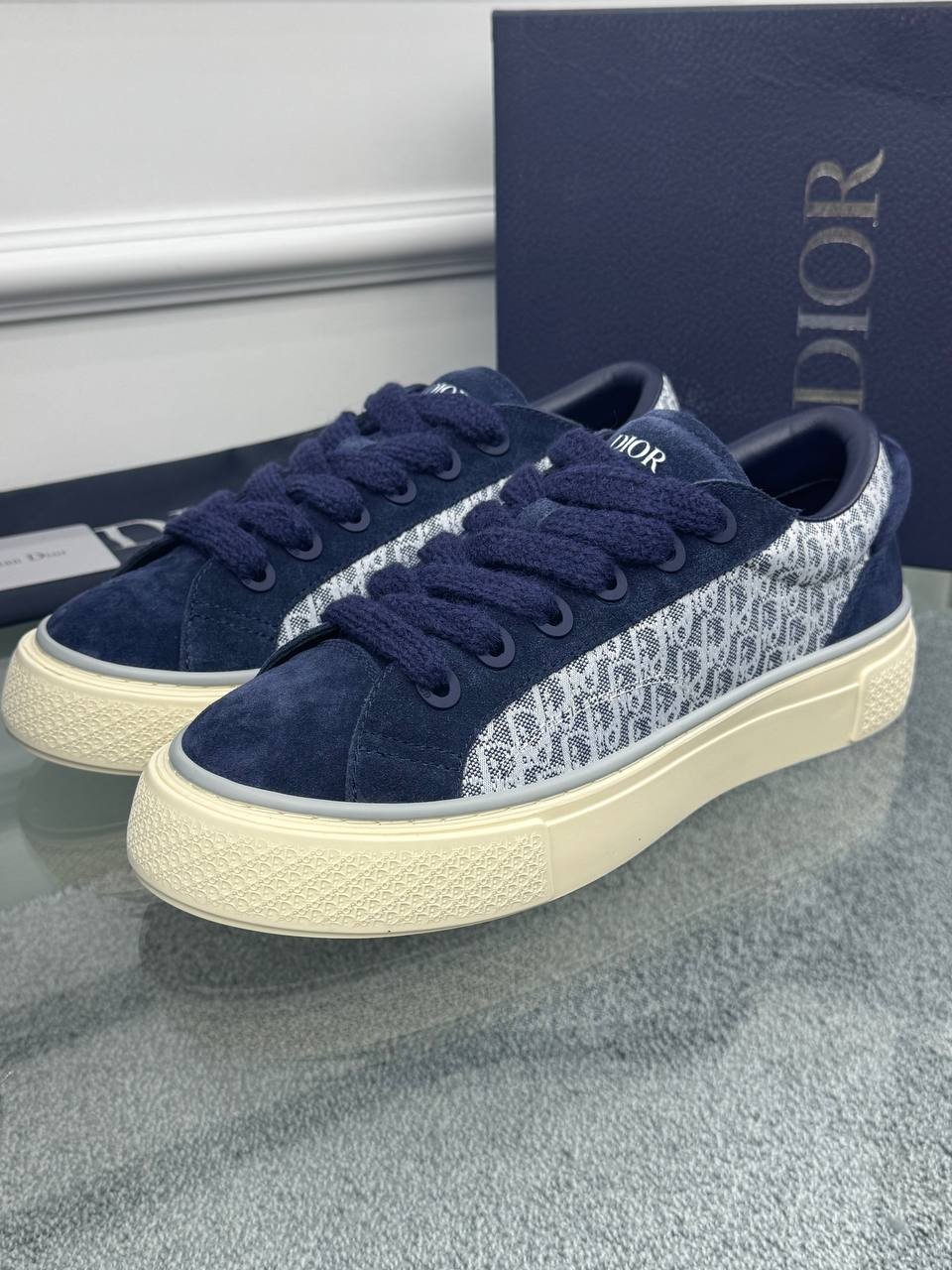 Nubuk Lacivert Erkek Sneaker