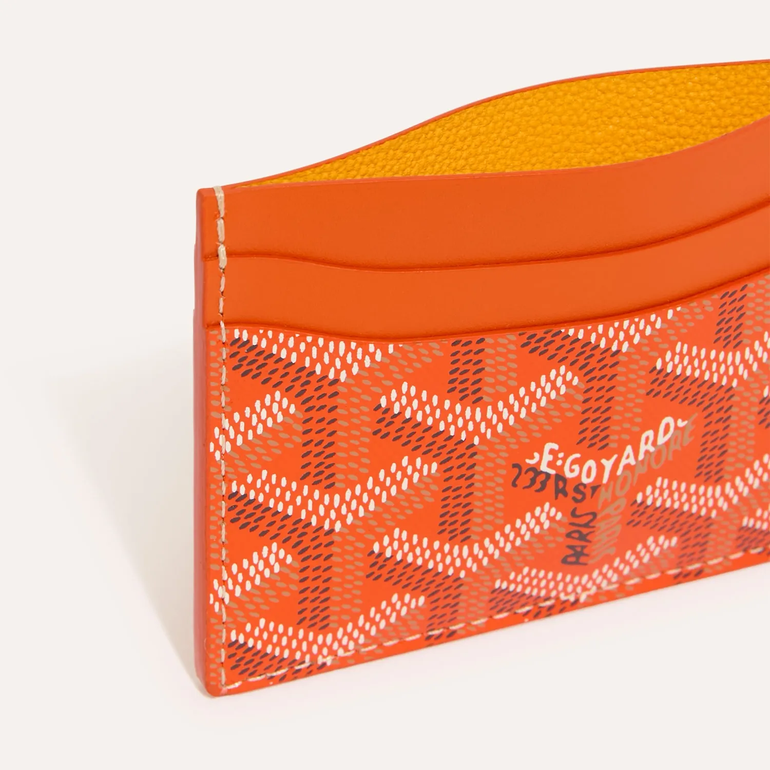 Turuncu Deri Kartlık