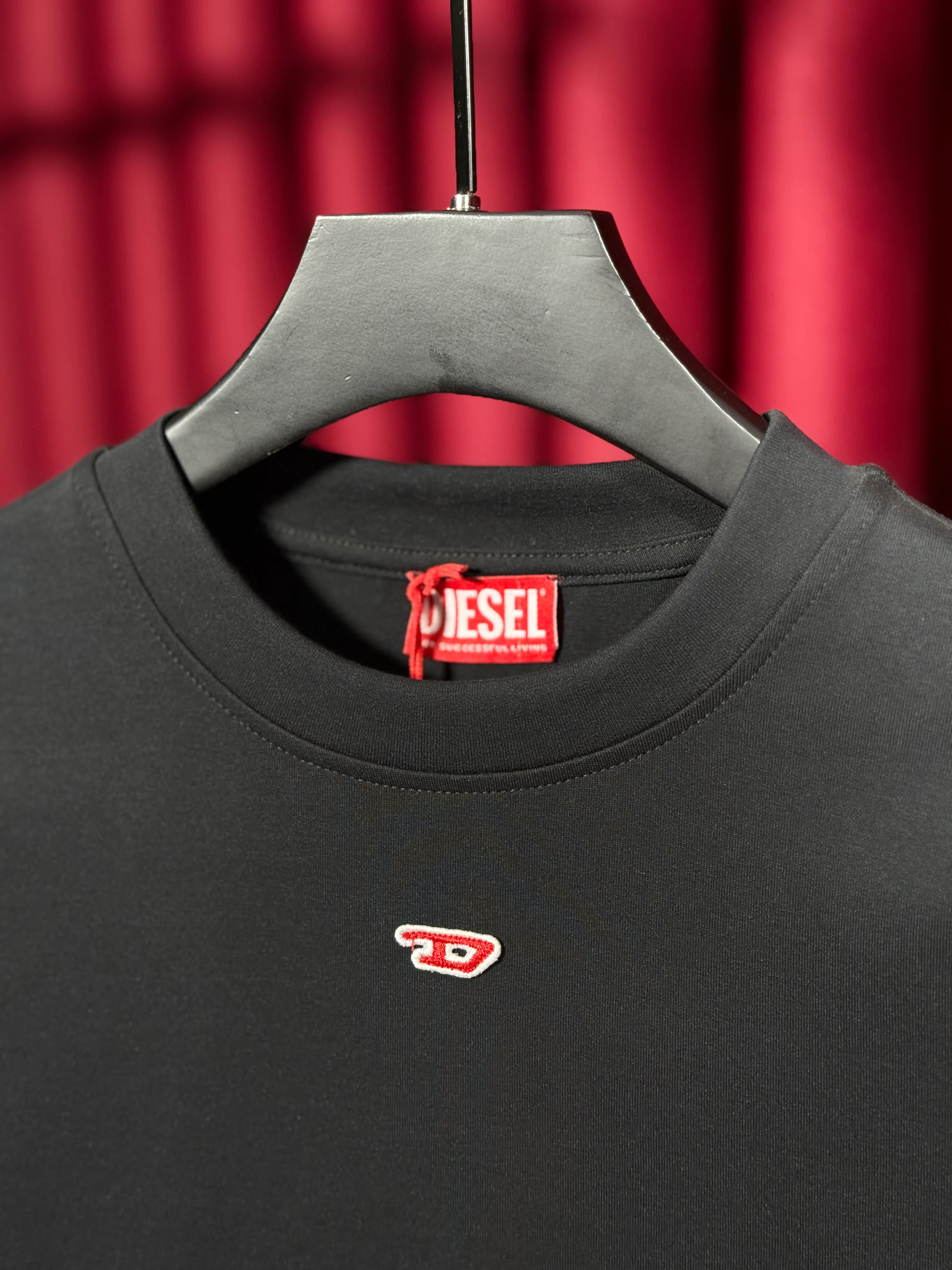 Logo İşlemeli Merserize Erkek Sweatshirt