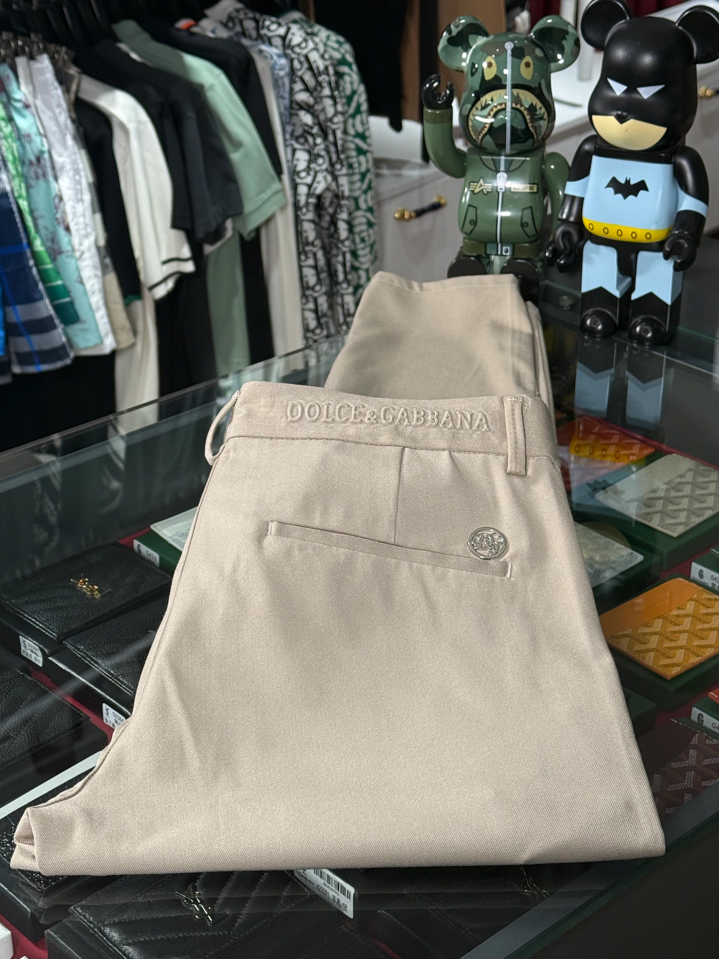 İthal Bej Jogger Pantalon