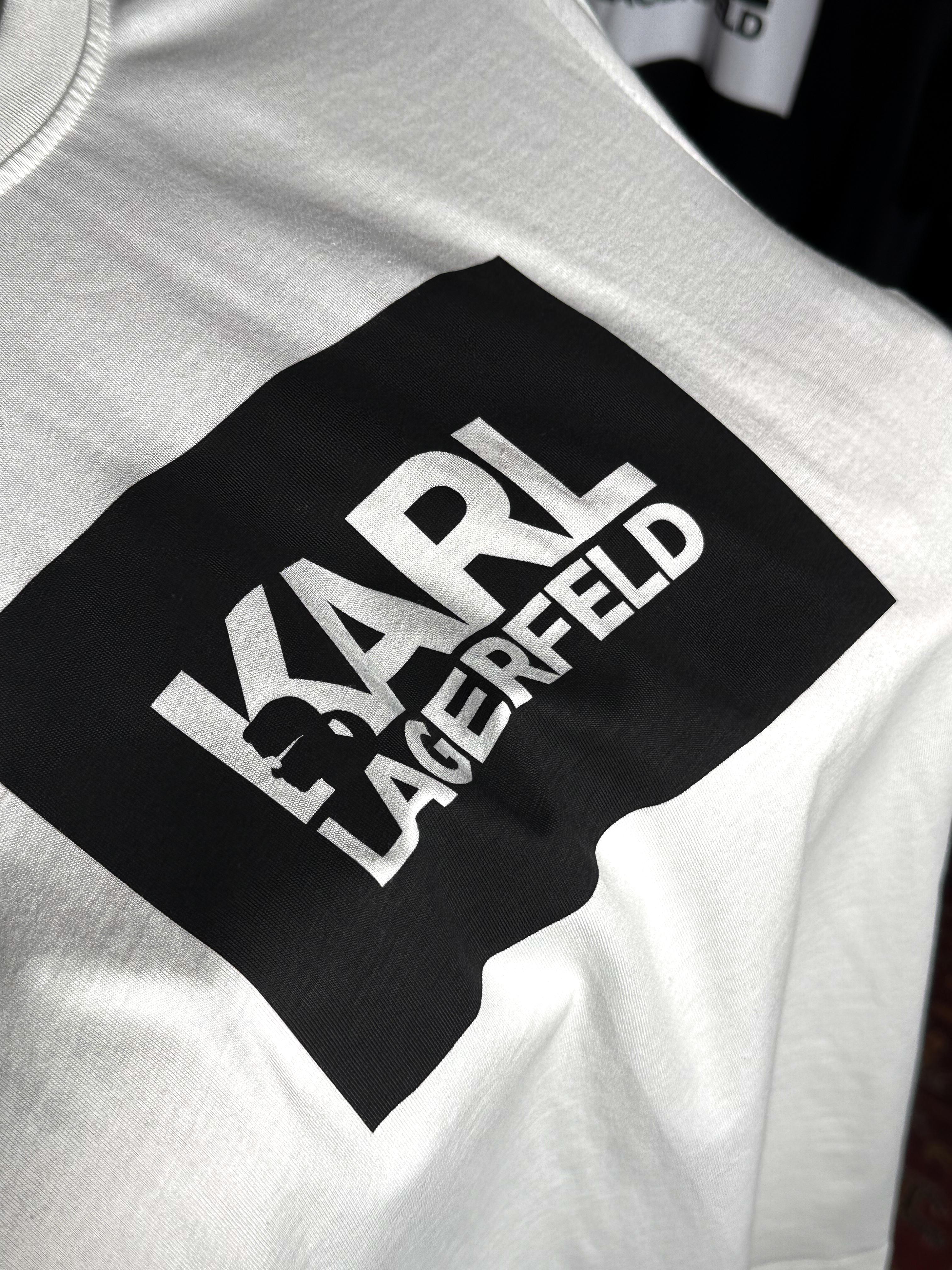 Logo Baskılı Beyaz Erkek T-shirt