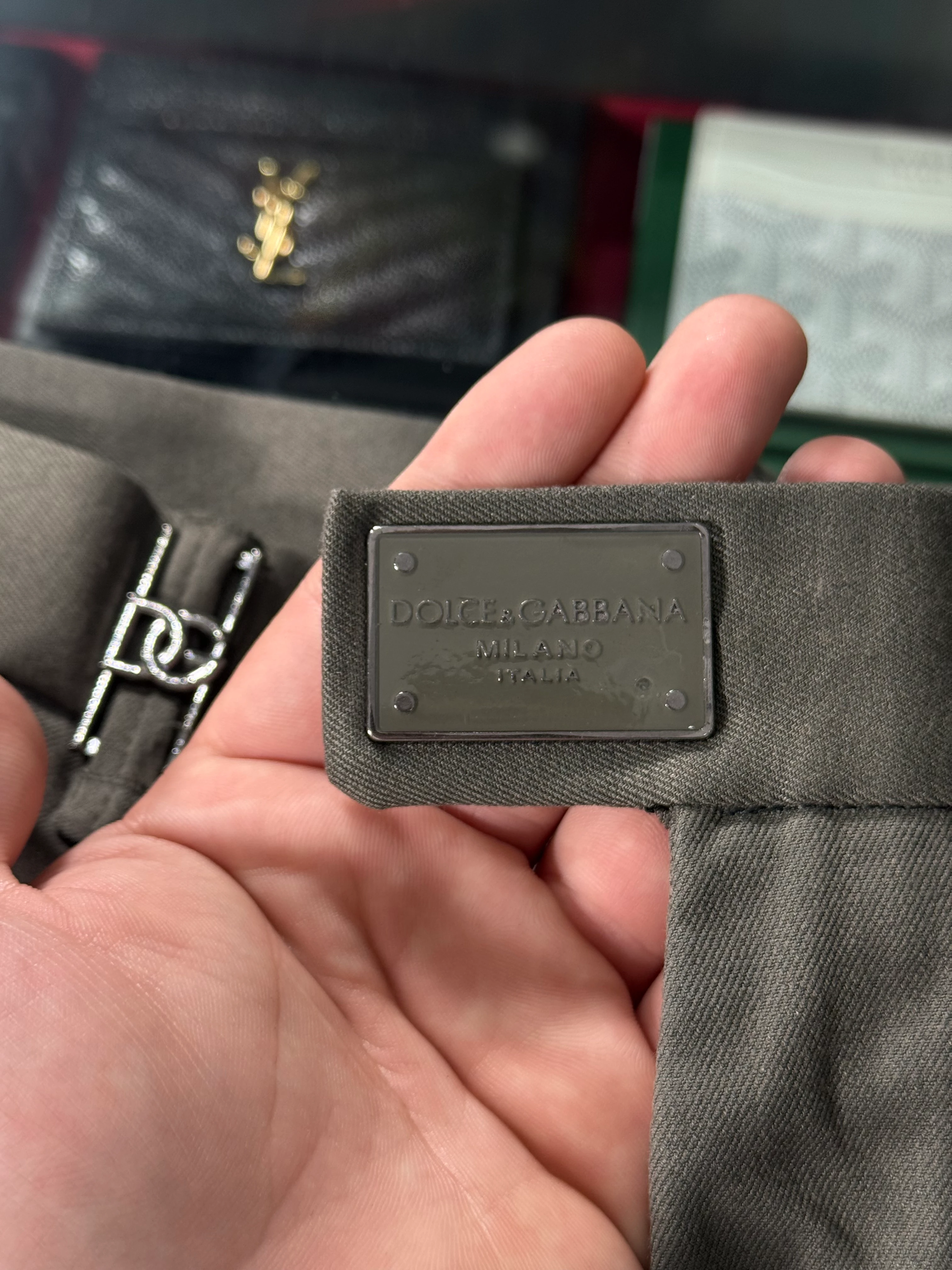 İthal Haki Jogger Pantalon