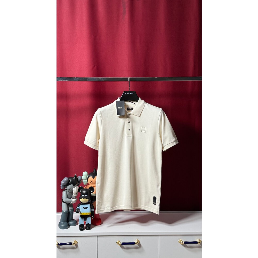 FF Logo Nakışlı Erkek Polo T-shirt