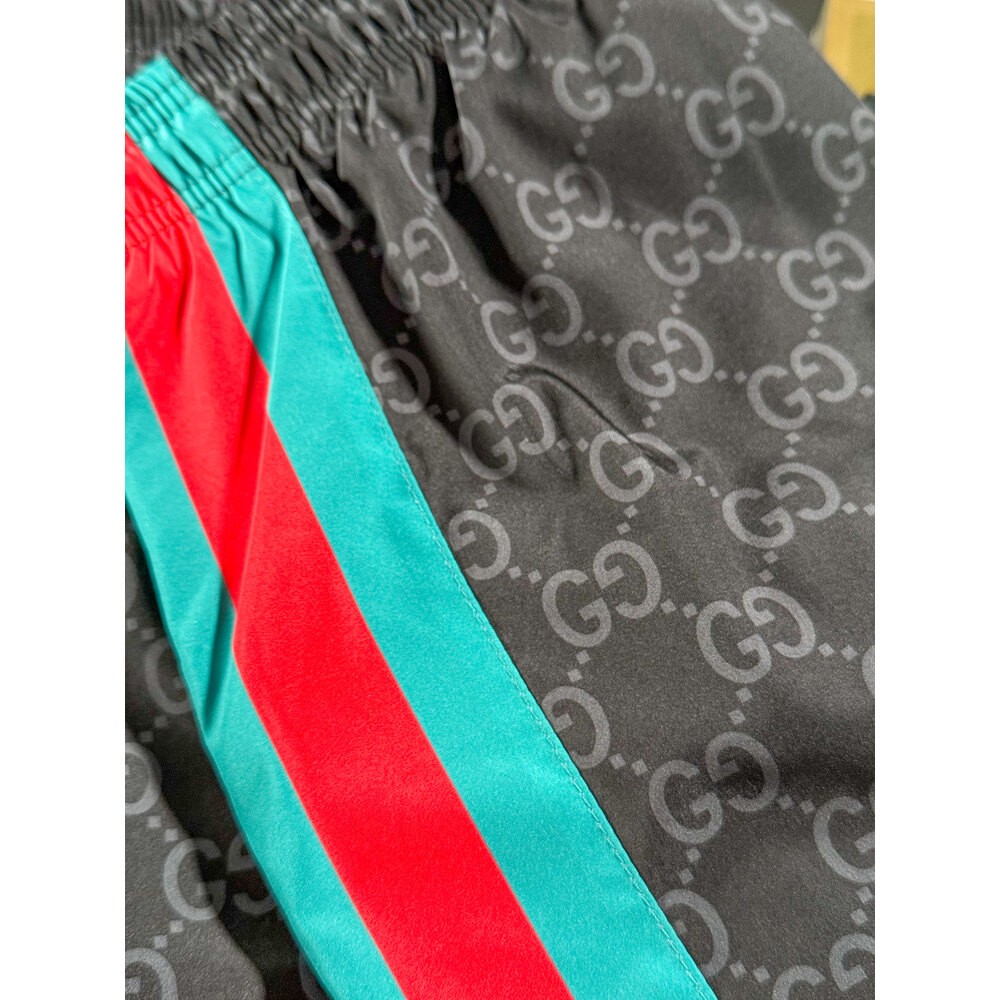 Monogram Desenli Deniz Şortu SS