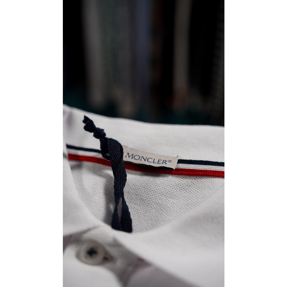 Klasik Logo Beyaz Erkek Polo Yaka