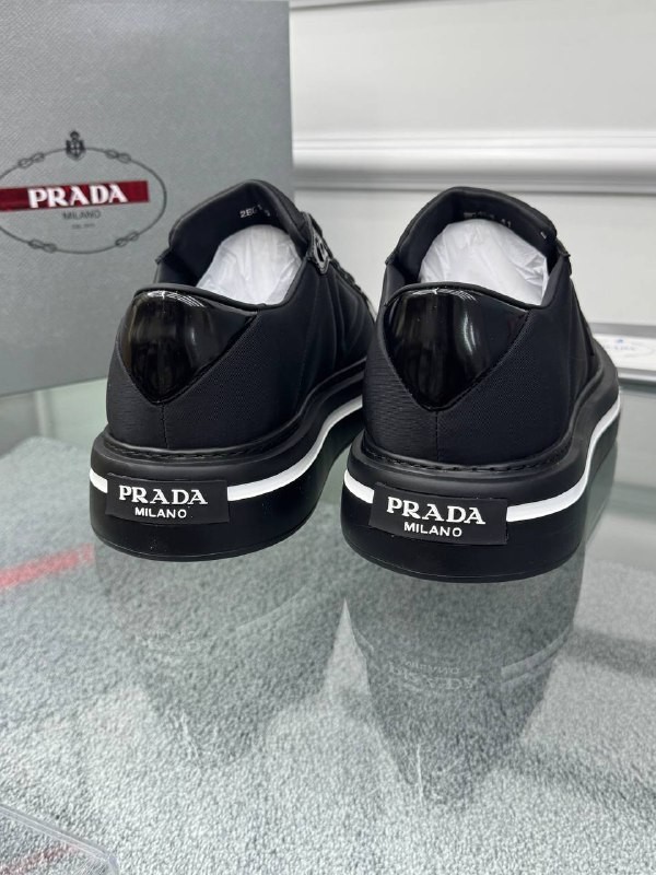 Logo Detaylı Siyah Erkek Sneaker