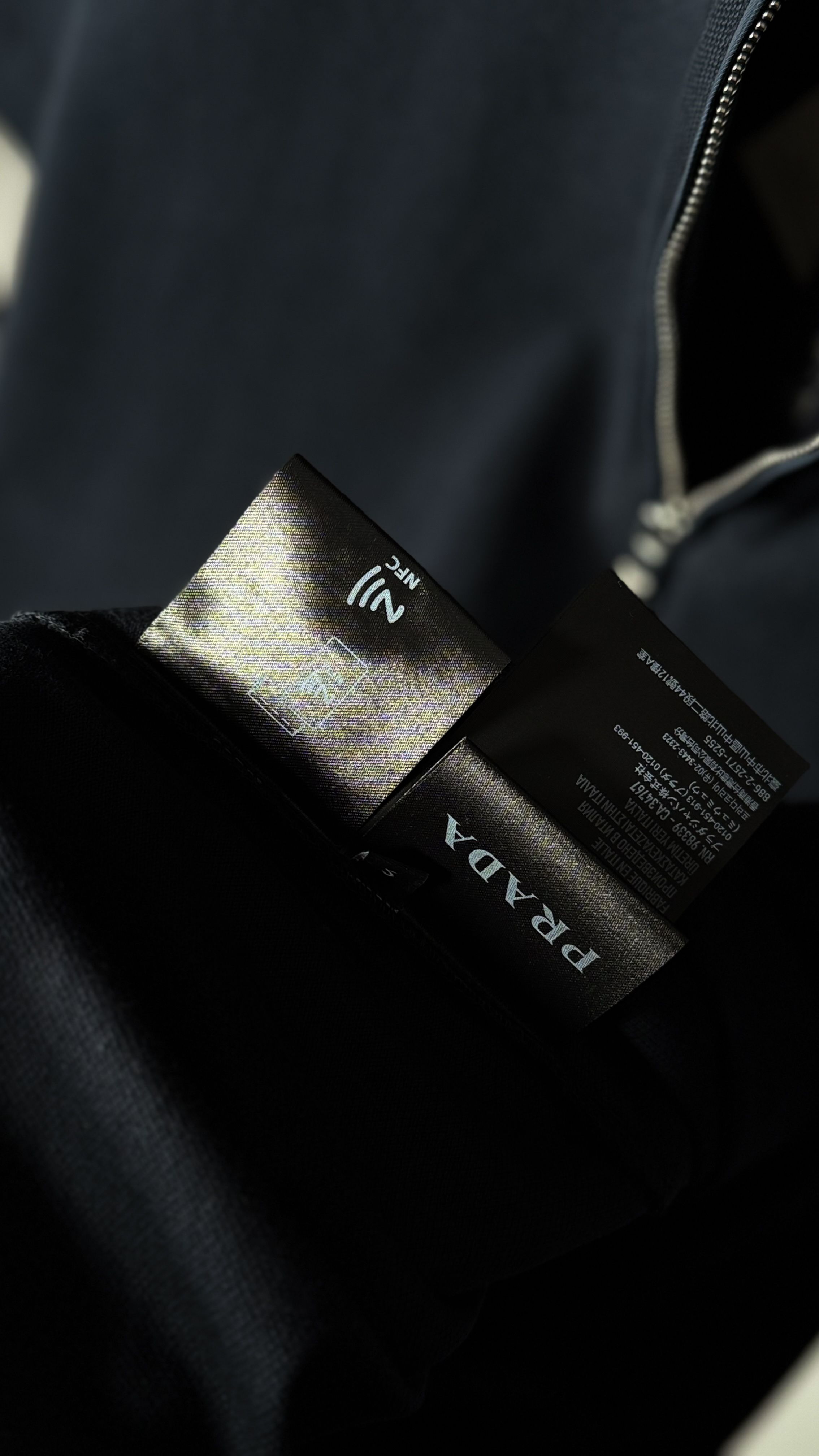 Yarım Fermuarlı Lacivert Erkek Polo T-shirt